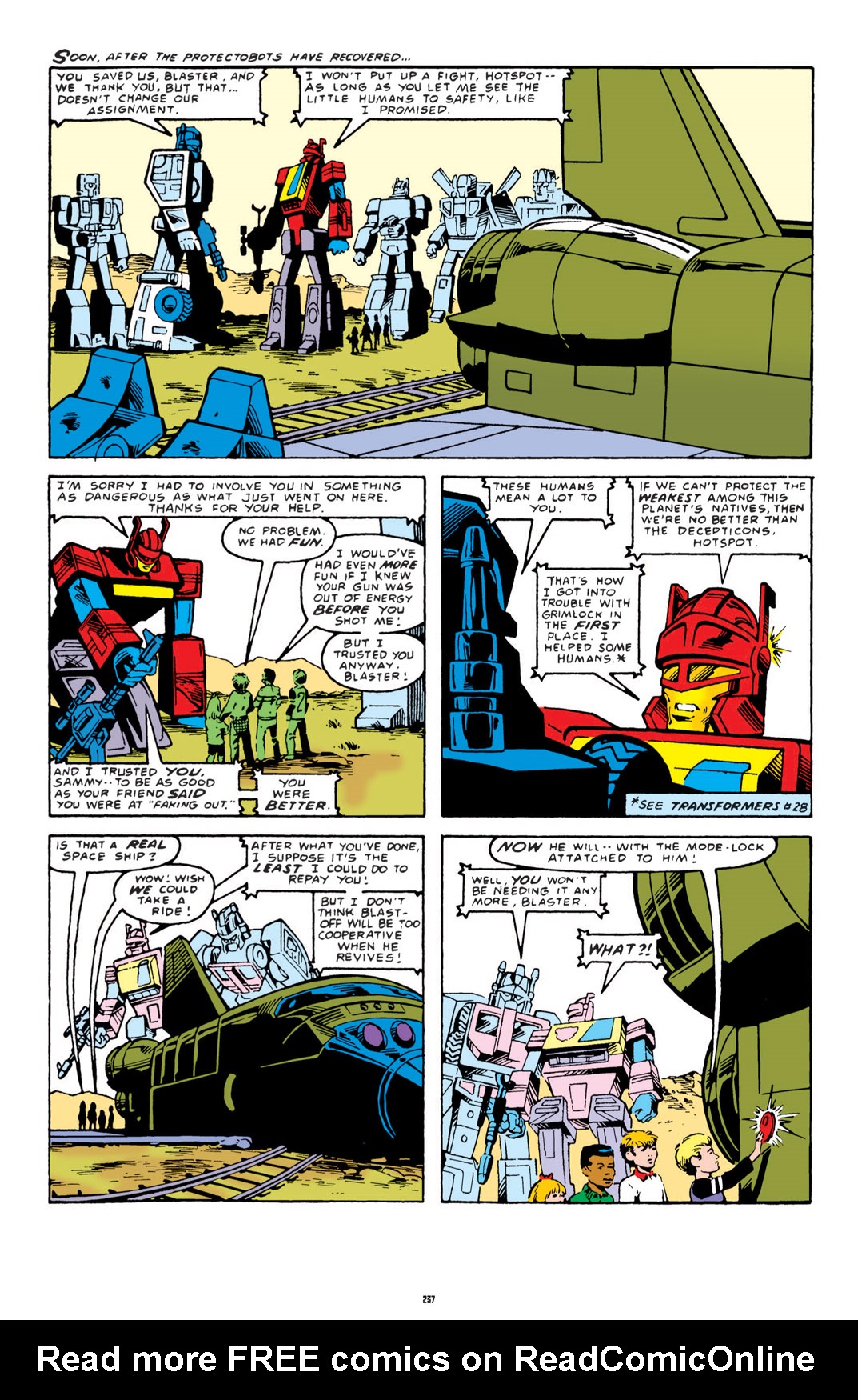 Read online The Transformers Classics comic -  Issue # TPB 3 - 238