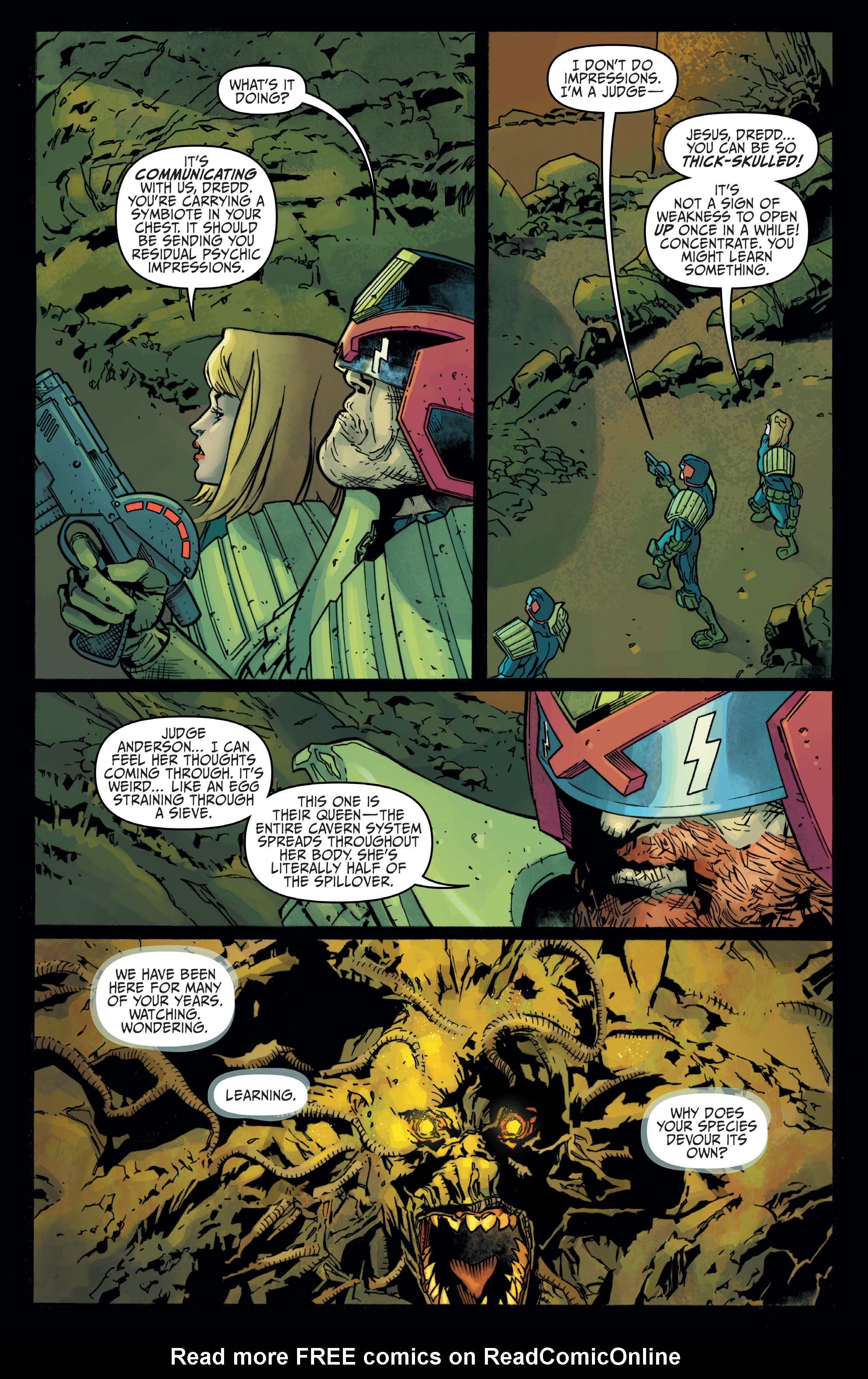 Read online Judge Dredd: Toxic comic -  Issue #4 - 4