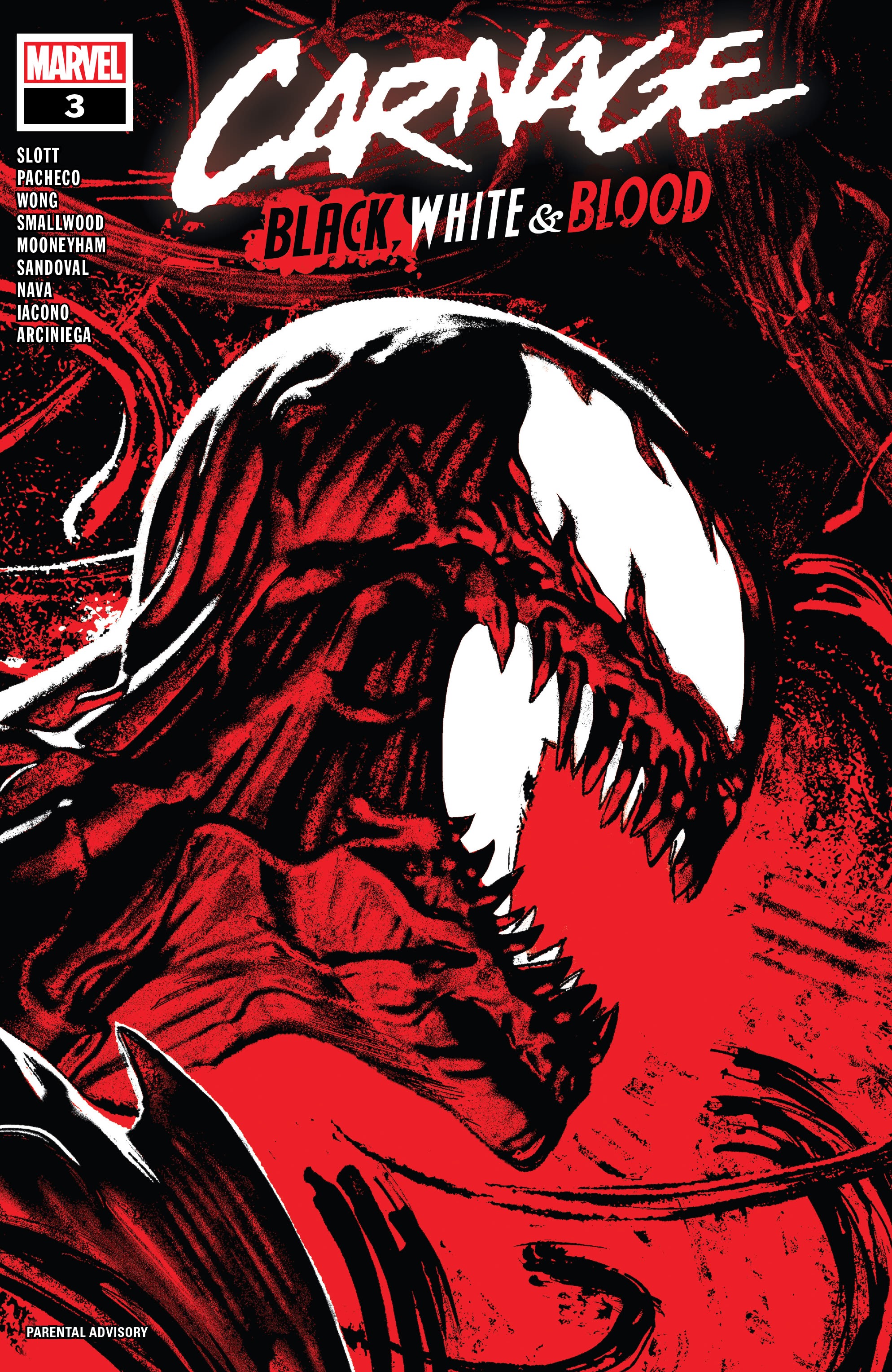 Read online Carnage: Black, White & Blood comic -  Issue #3 - 1