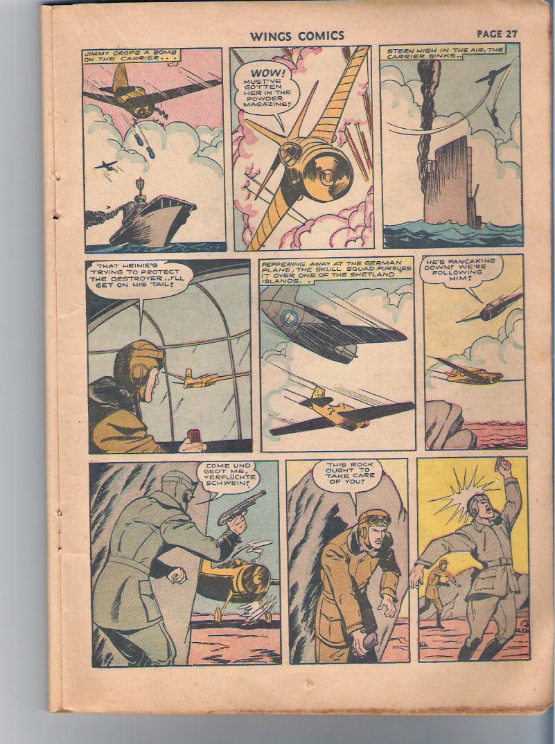 Read online Wings Comics comic -  Issue #27 - 29