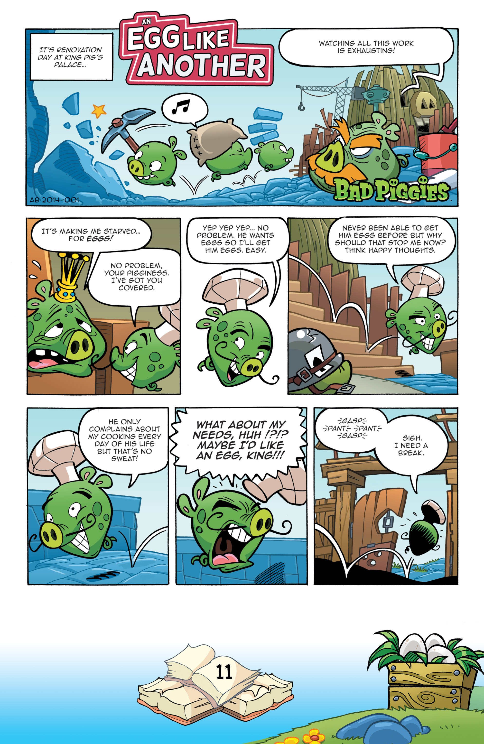 Read online Angry Birds Comics (2016) comic -  Issue #8 - 13