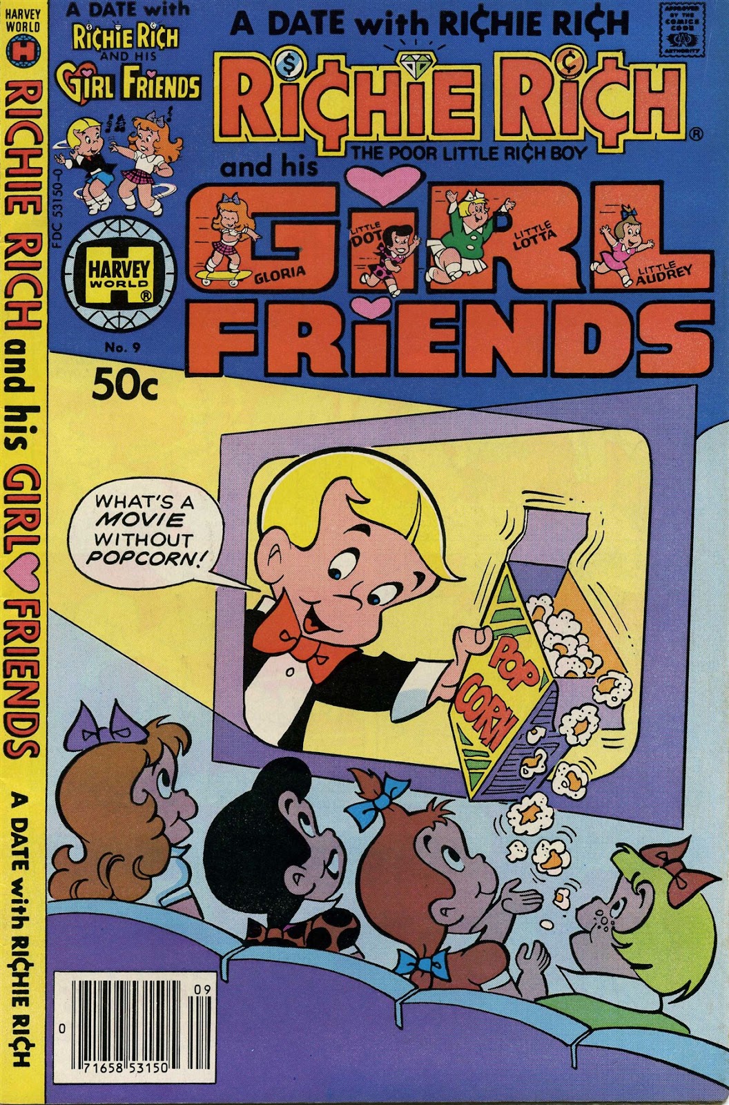Richie Rich & His Girl Friends issue 9 - Page 1