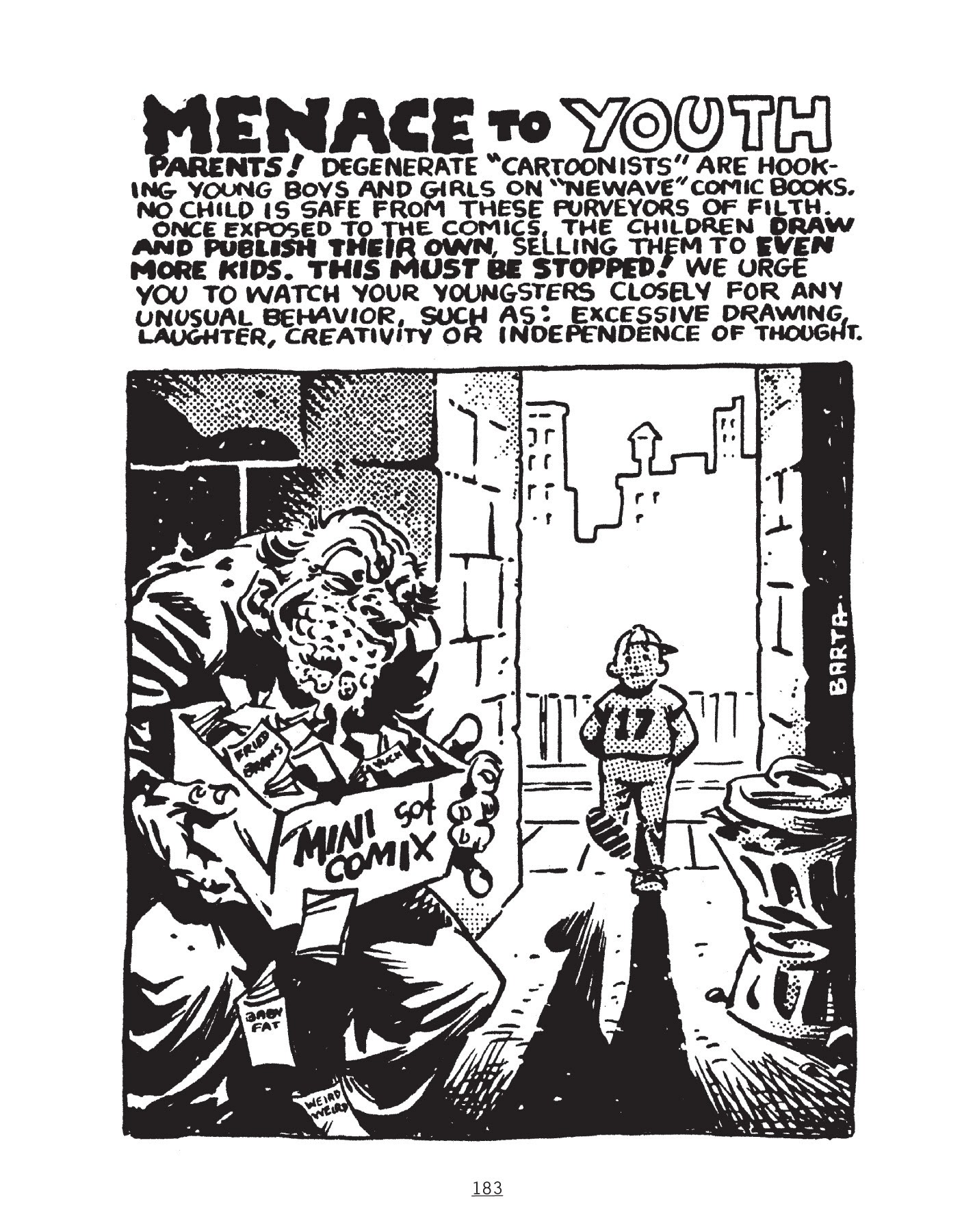 Read online NEWAVE! The Underground Mini Comix of the 1980's comic -  Issue # TPB (Part 2) - 75