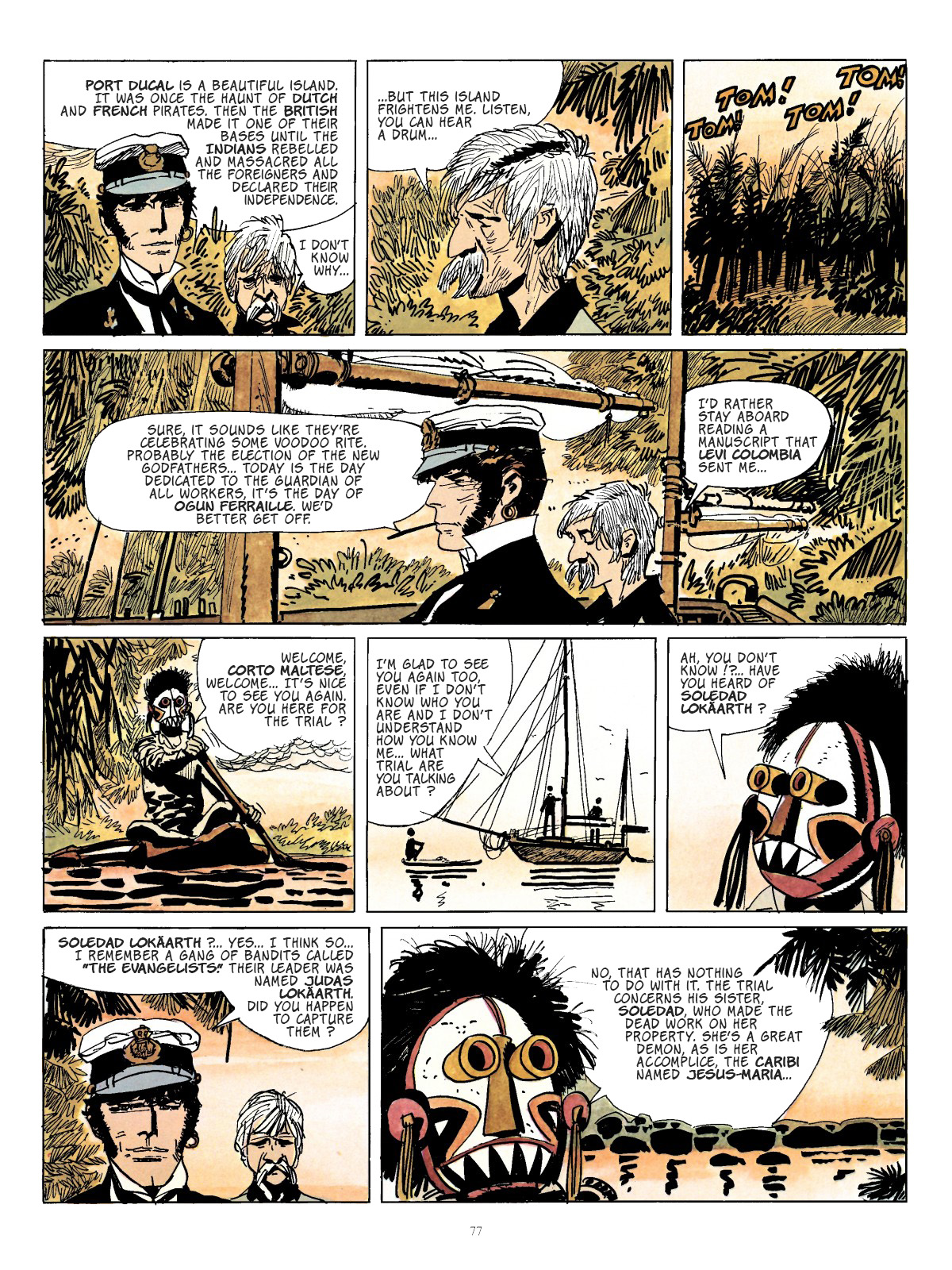 Read online Corto Maltese comic -  Issue # TPB 5 - 68