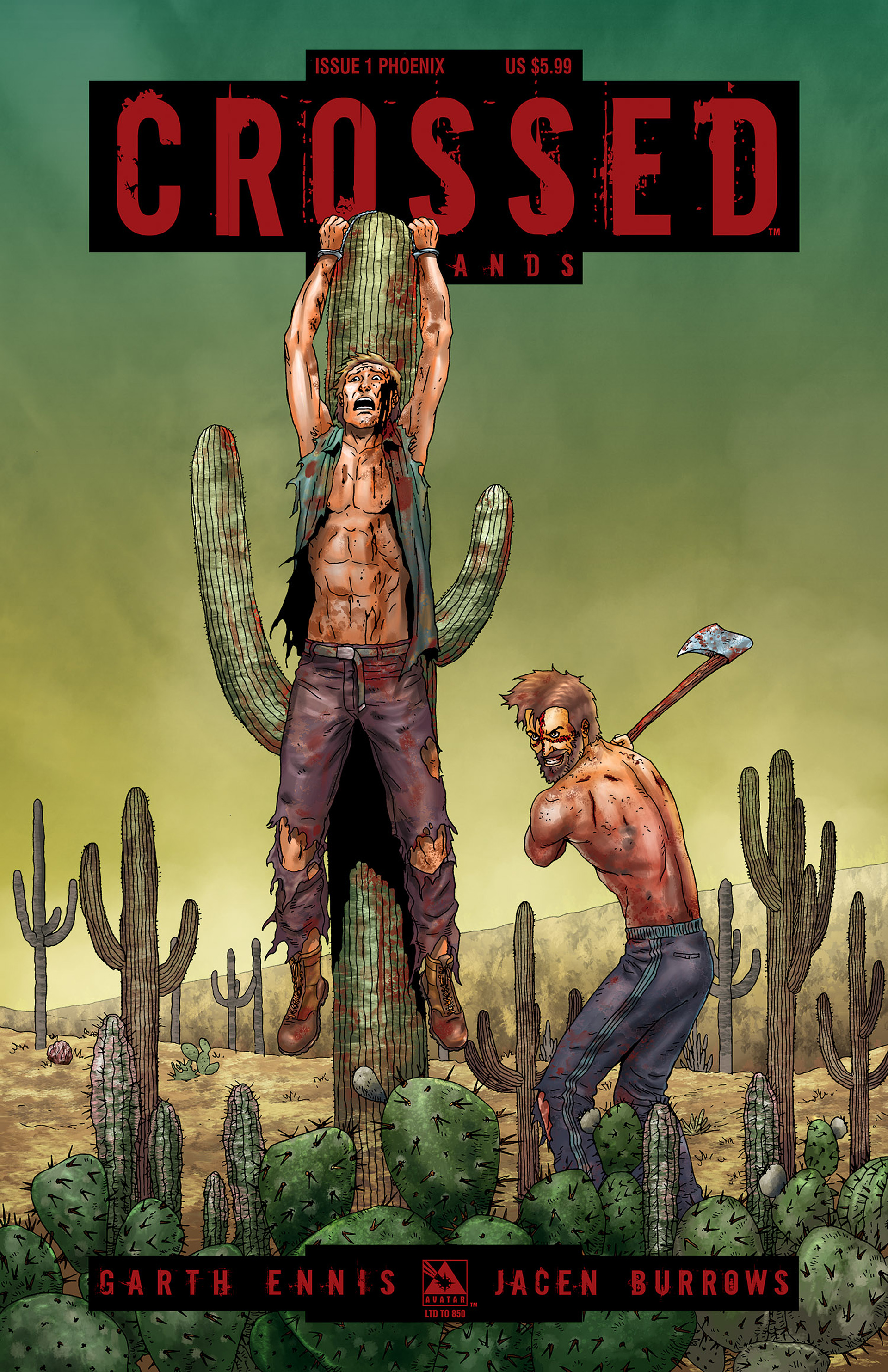 Read online Crossed: Badlands comic -  Issue #1 - 8