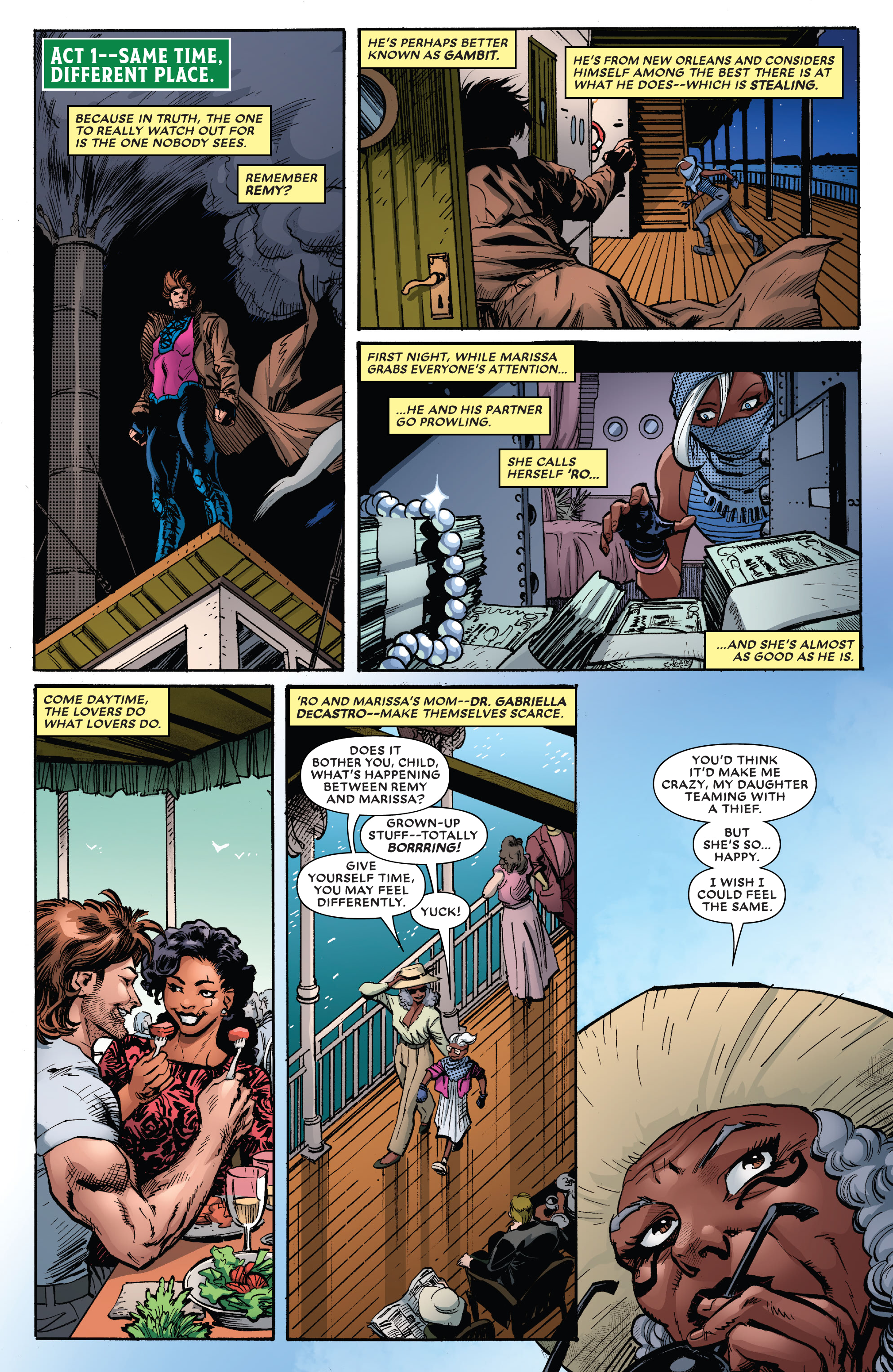 Read online Gambit (2022) comic -  Issue #4 - 4