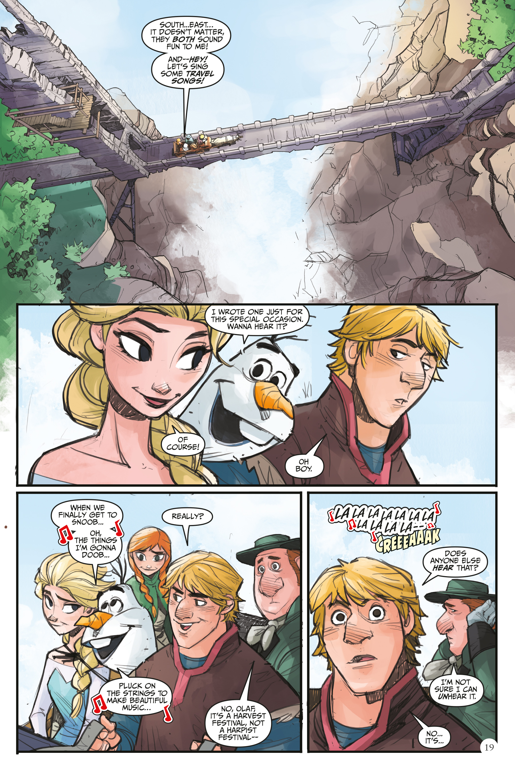 Read online Disney Frozen: Reunion Road comic -  Issue # _TPB - 19