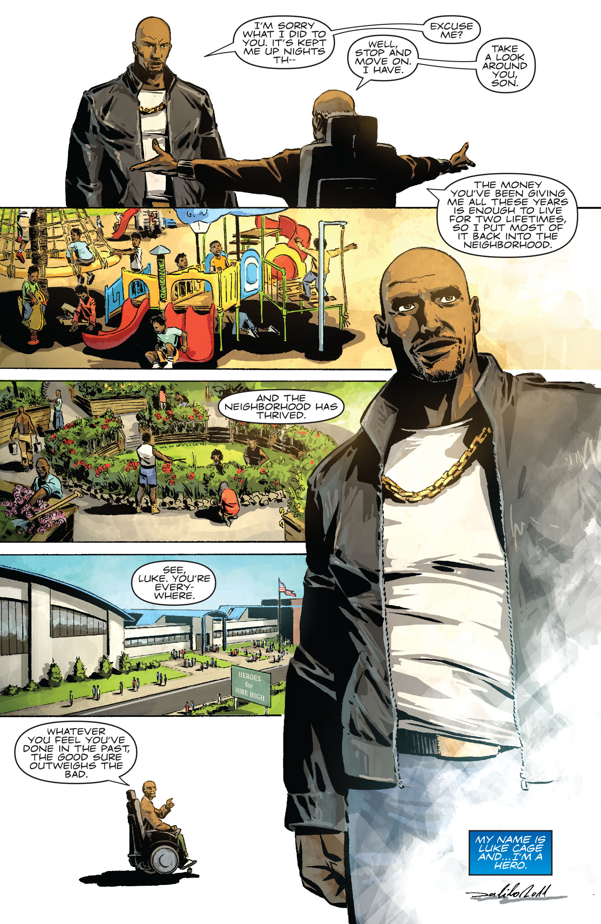 Read online Avengers Origins: Luke Cage comic -  Issue # Full - 32