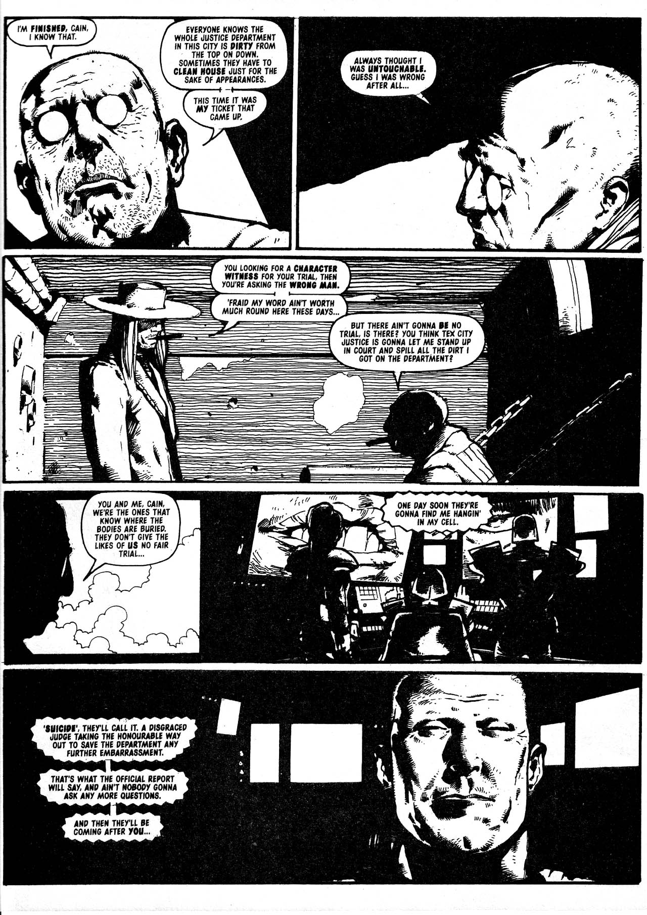Read online Judge Dredd Megazine (vol. 3) comic -  Issue #38 - 41