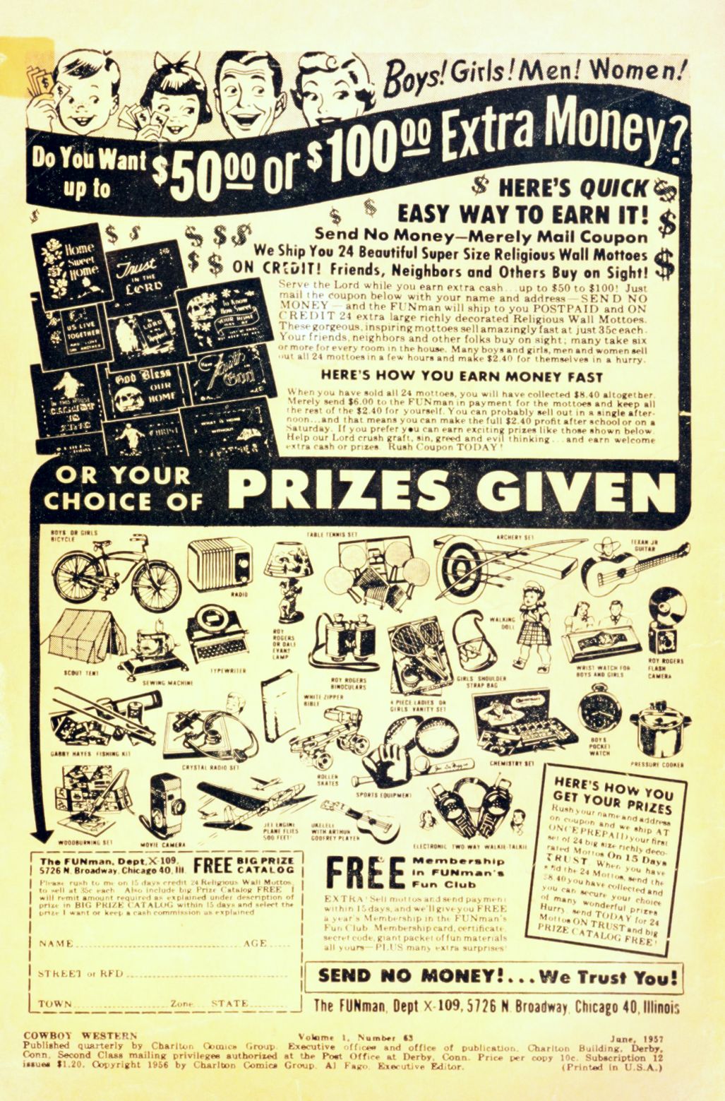 Read online Cowboy Western comic -  Issue #63 - 2