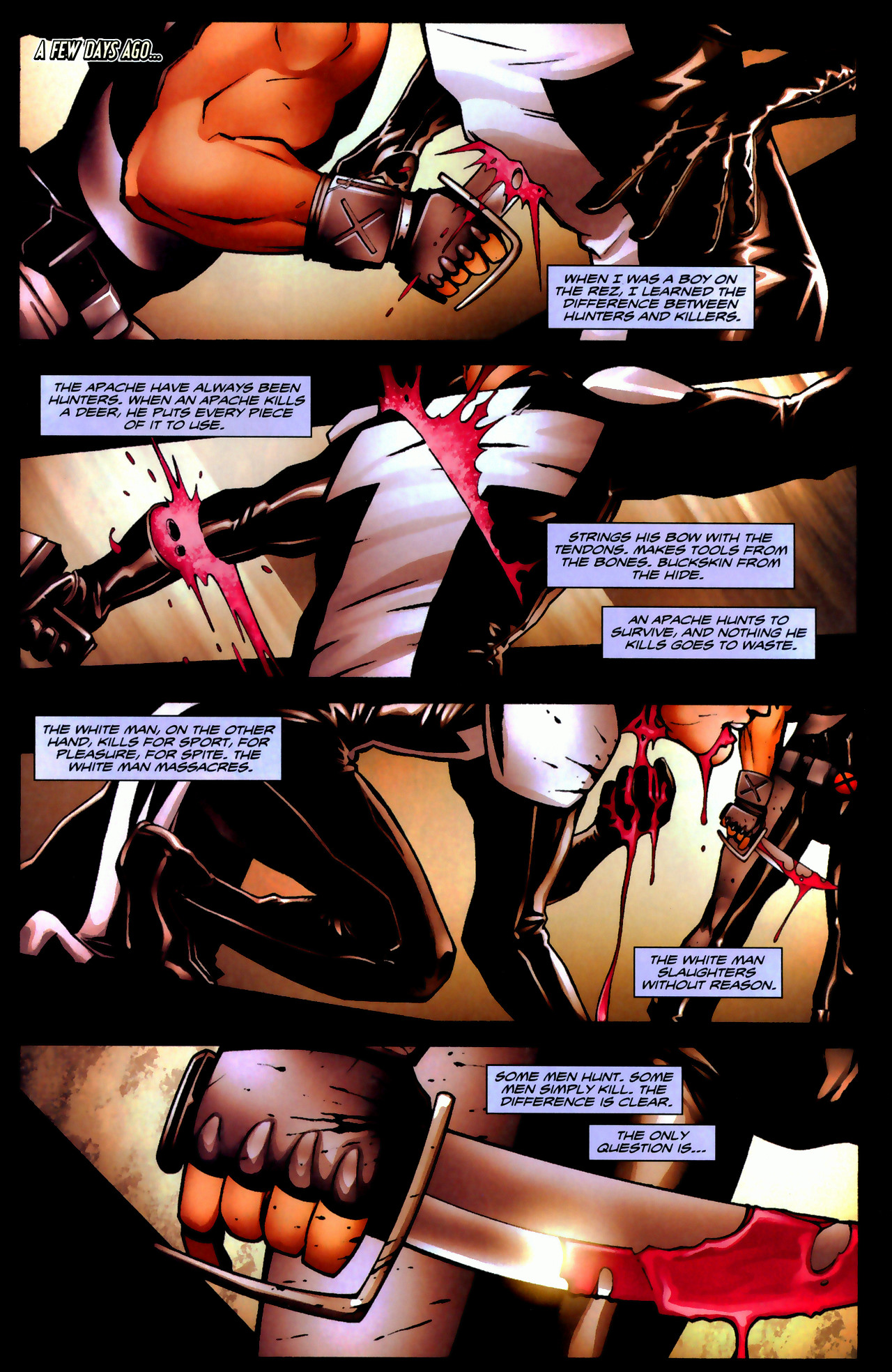 Read online X-Force Special: Ain't No Dog comic -  Issue # Full - 24