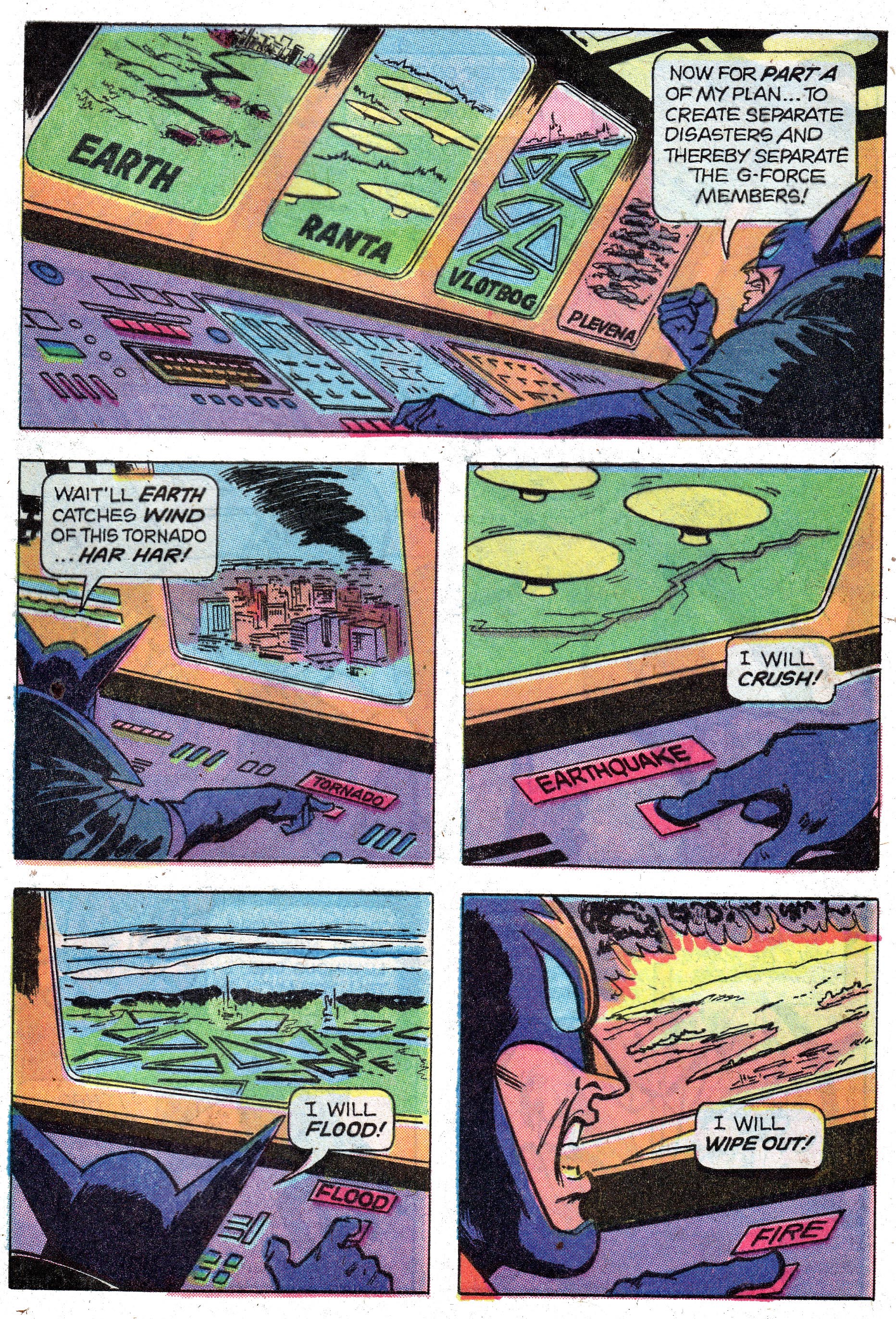 Read online Battle of the Planets (1979) comic -  Issue #9 - 4