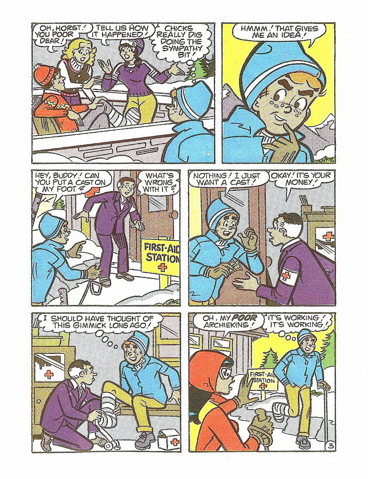 Read online Betty and Veronica Digest Magazine comic -  Issue #29 - 218