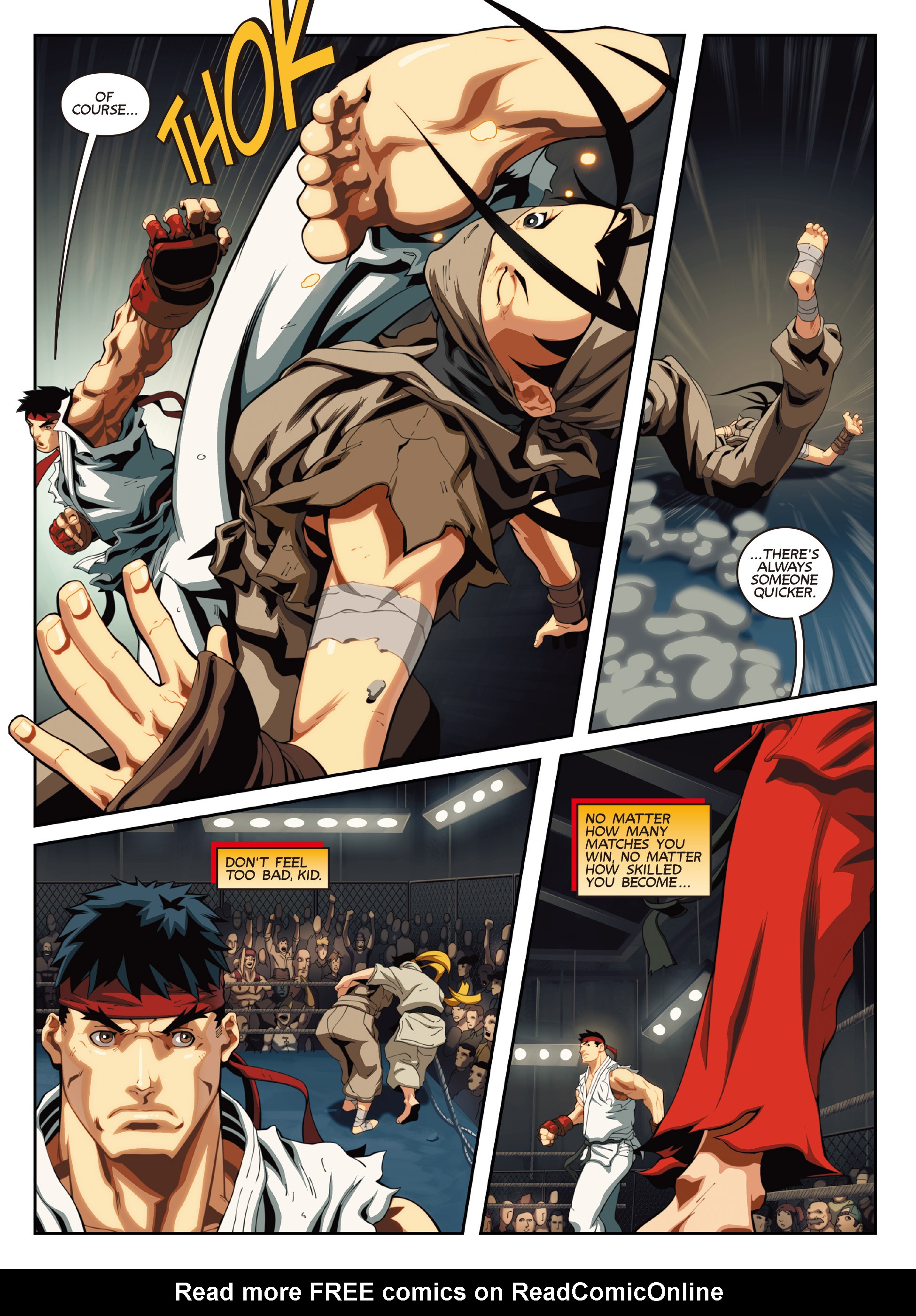 Read online Free Comic Book Day 2015 comic -  Issue # Street Fighter - Super Combo Special - 21