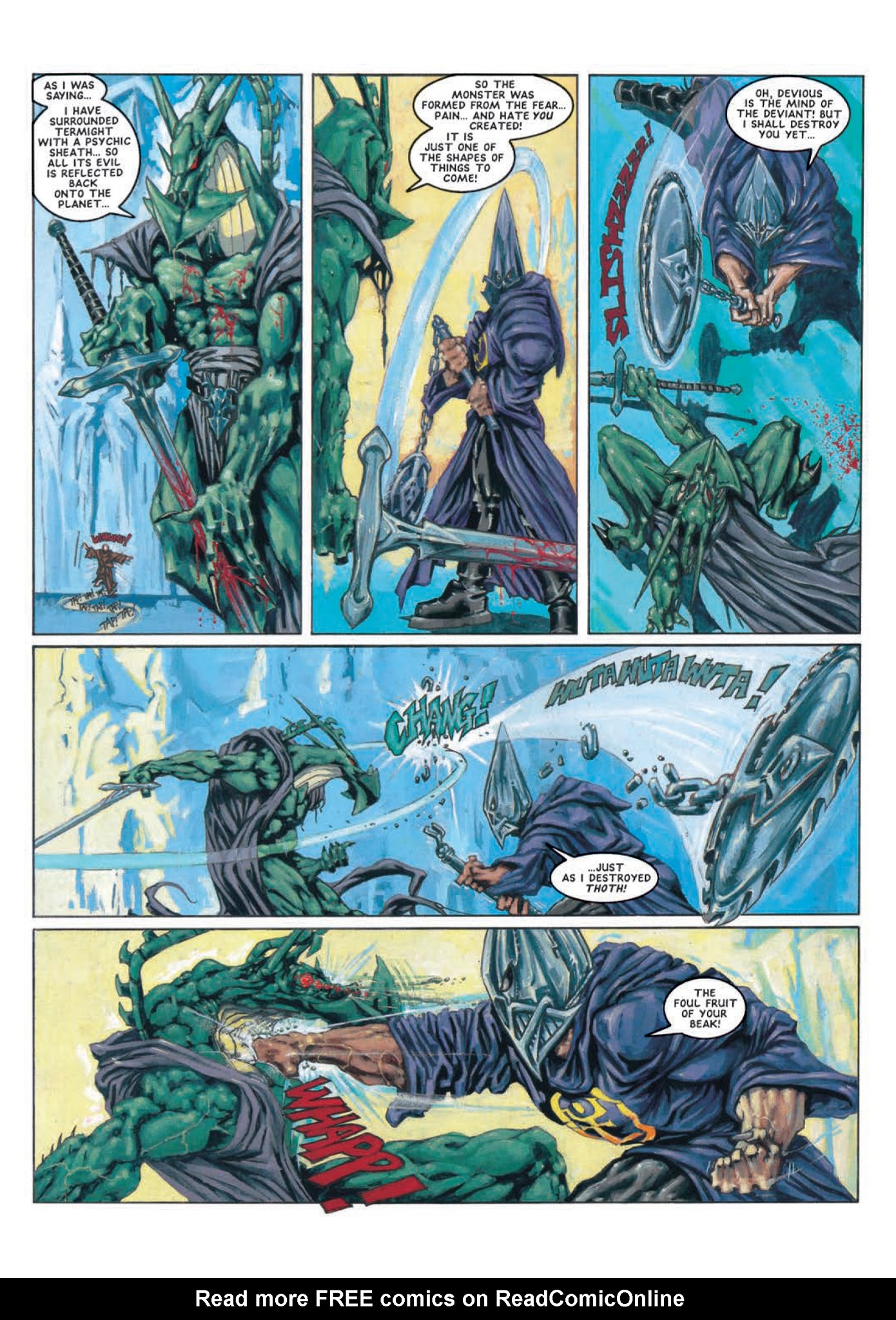 Read online The Complete Nemesis The Warlock comic -  Issue # TPB 3 - 122