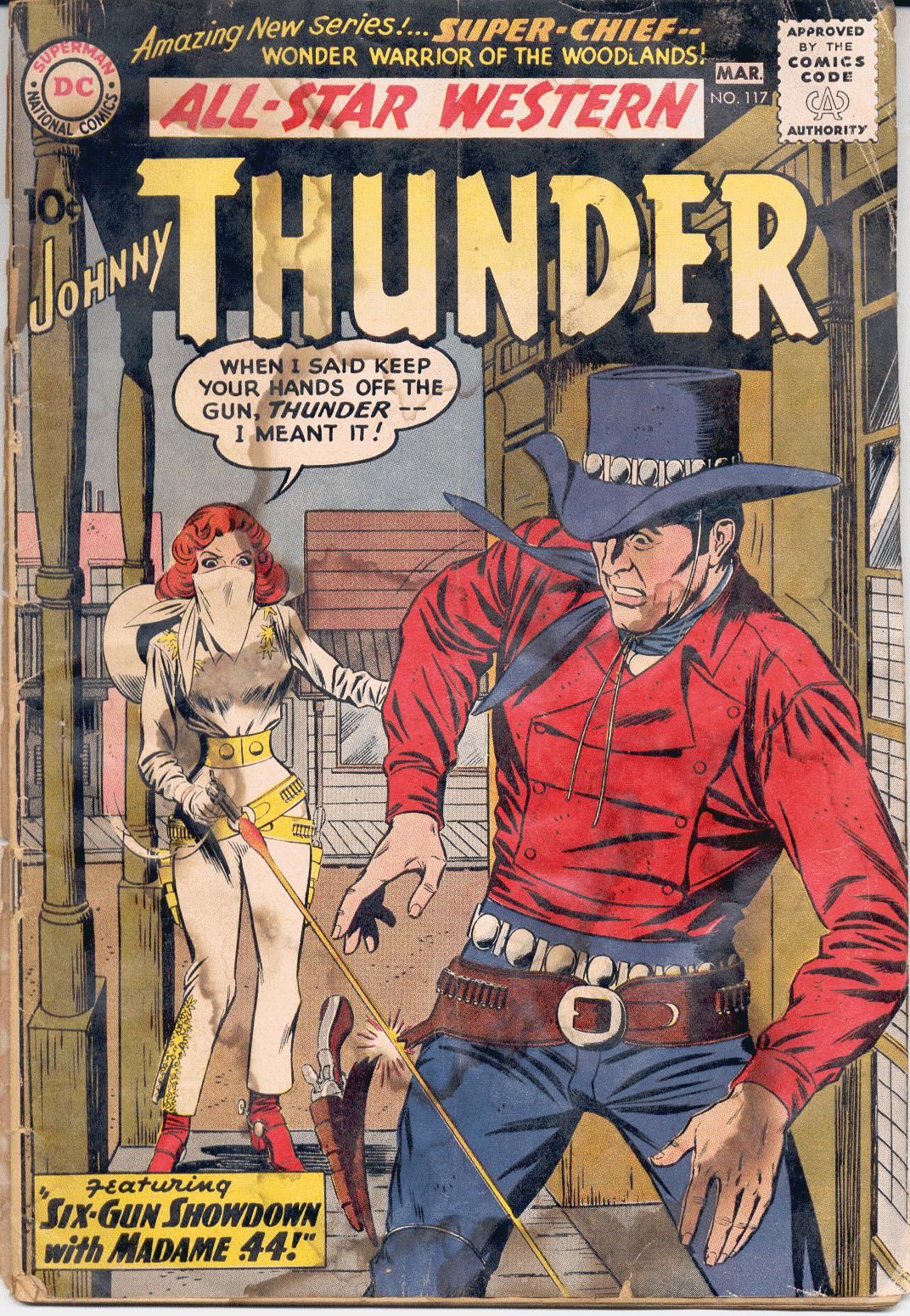 Read online All-Star Western (1951) comic -  Issue #117 - 1