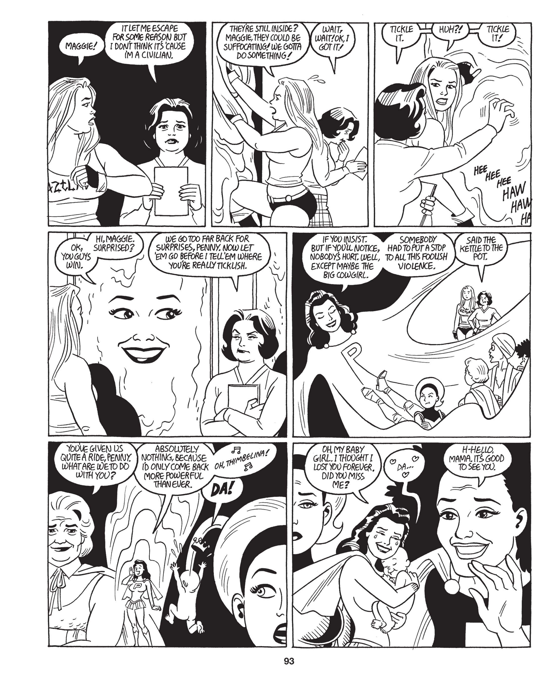 Read online Love and Rockets: New Stories comic -  Issue #2 - 95
