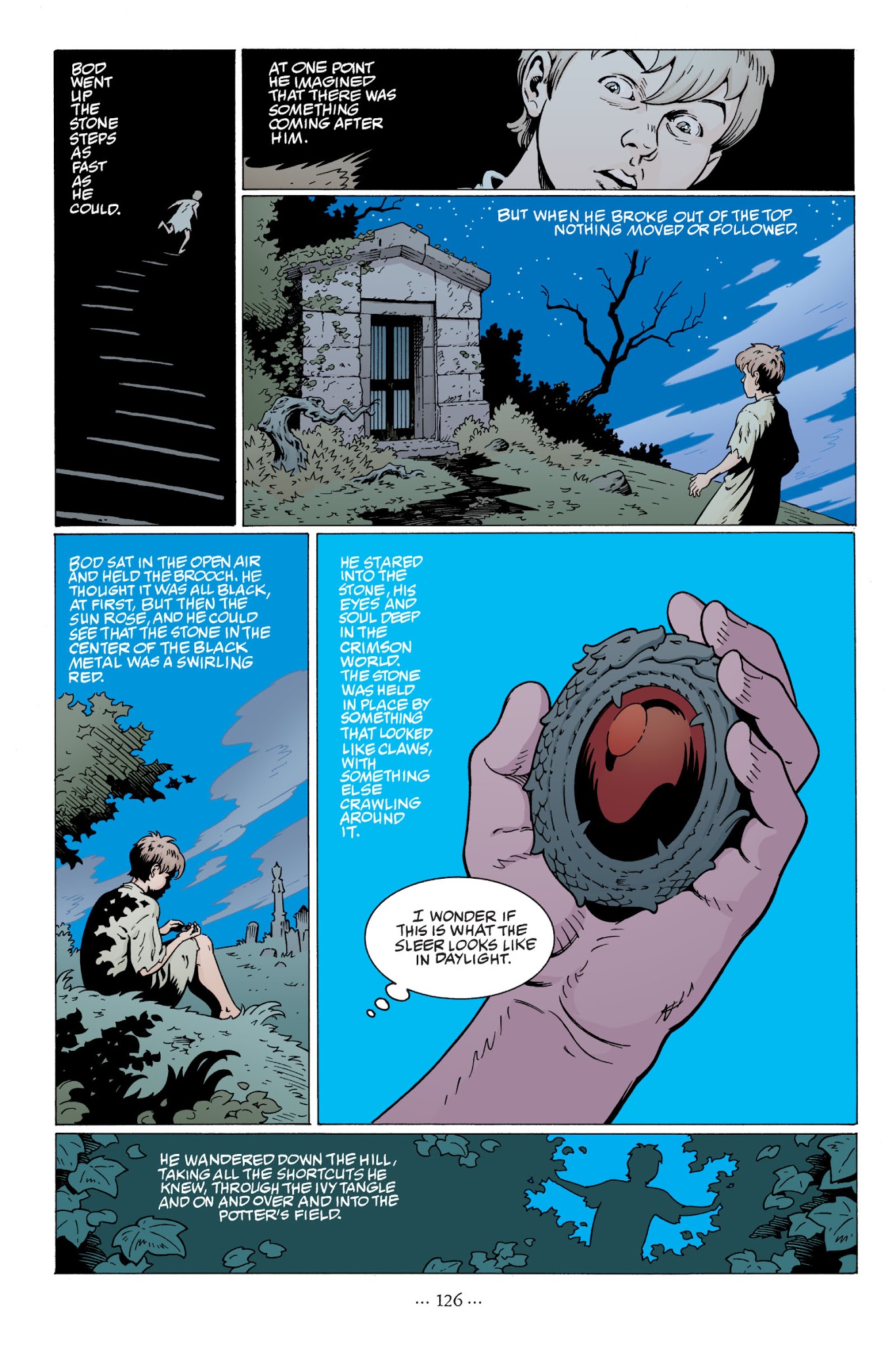 Read online The Graveyard Book: Graphic Novel comic -  Issue # TPB 1 - 131