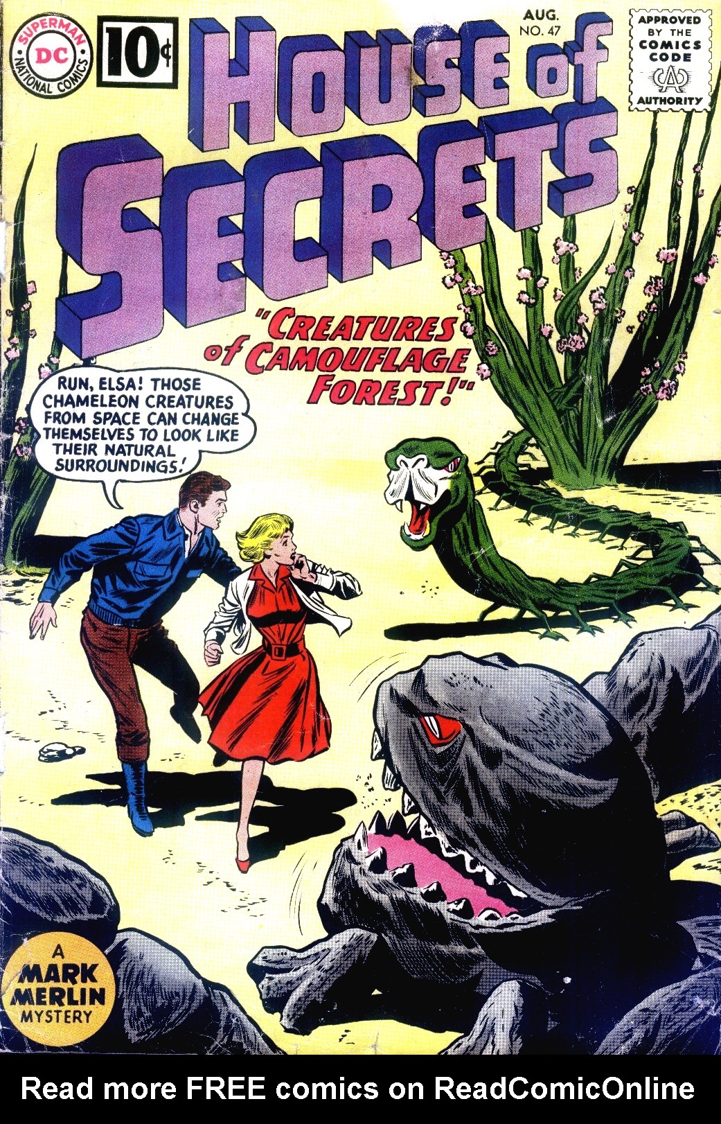 Read online House of Secrets (1956) comic -  Issue #47 - 1