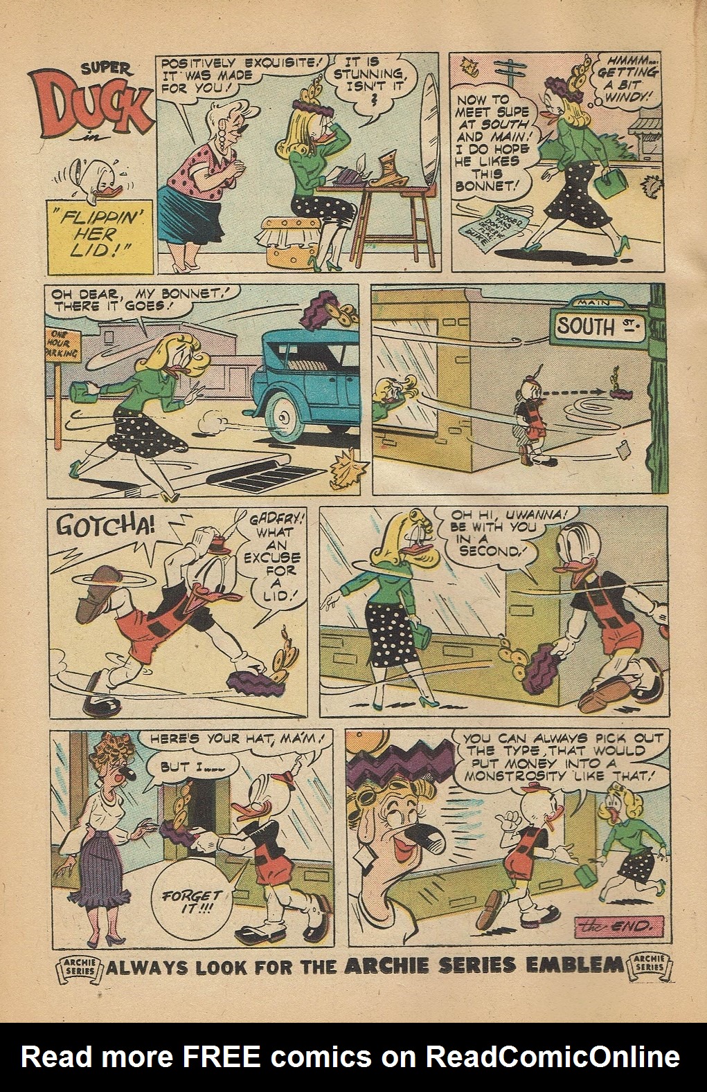 Read online Super Duck Comics comic -  Issue #66 - 18