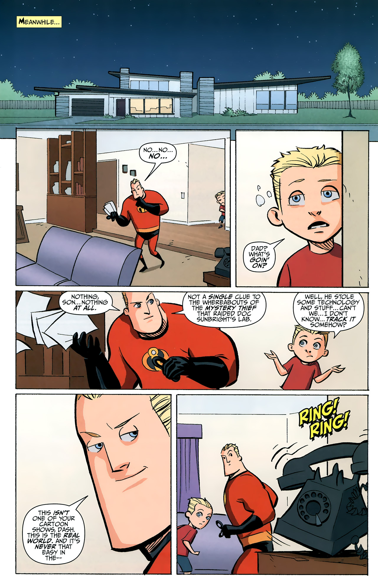 Read online The Incredibles comic -  Issue #10 - 24