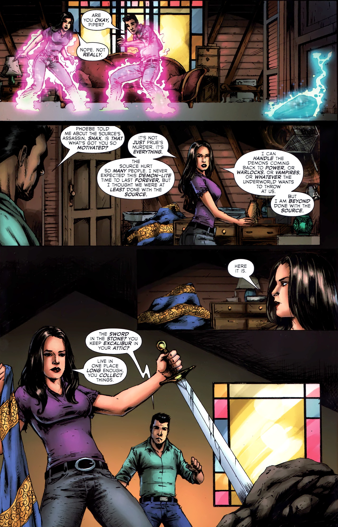 Read online Charmed comic -  Issue #5 - 8