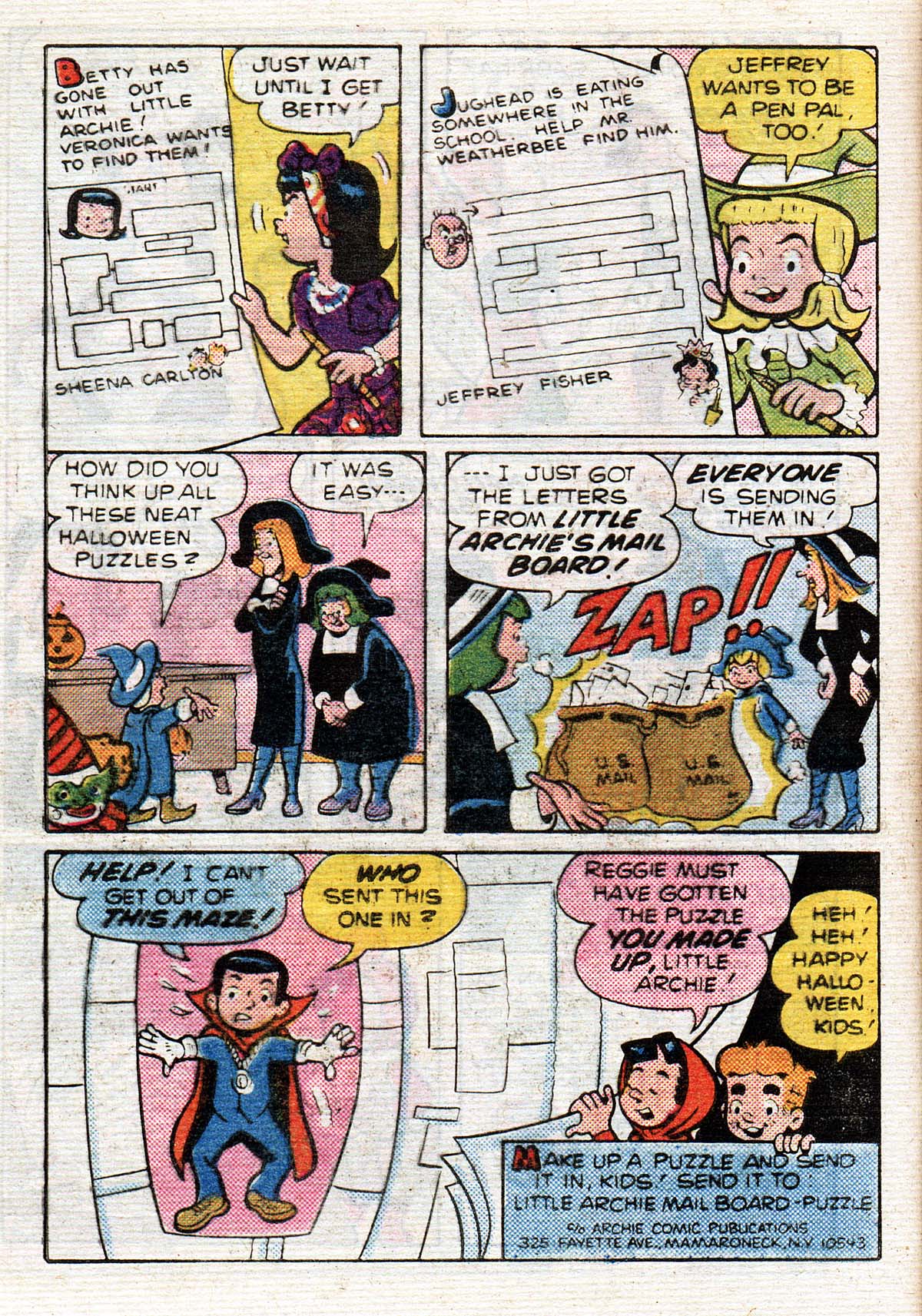 Read online Little Archie Comics Digest Magazine comic -  Issue #33 - 119