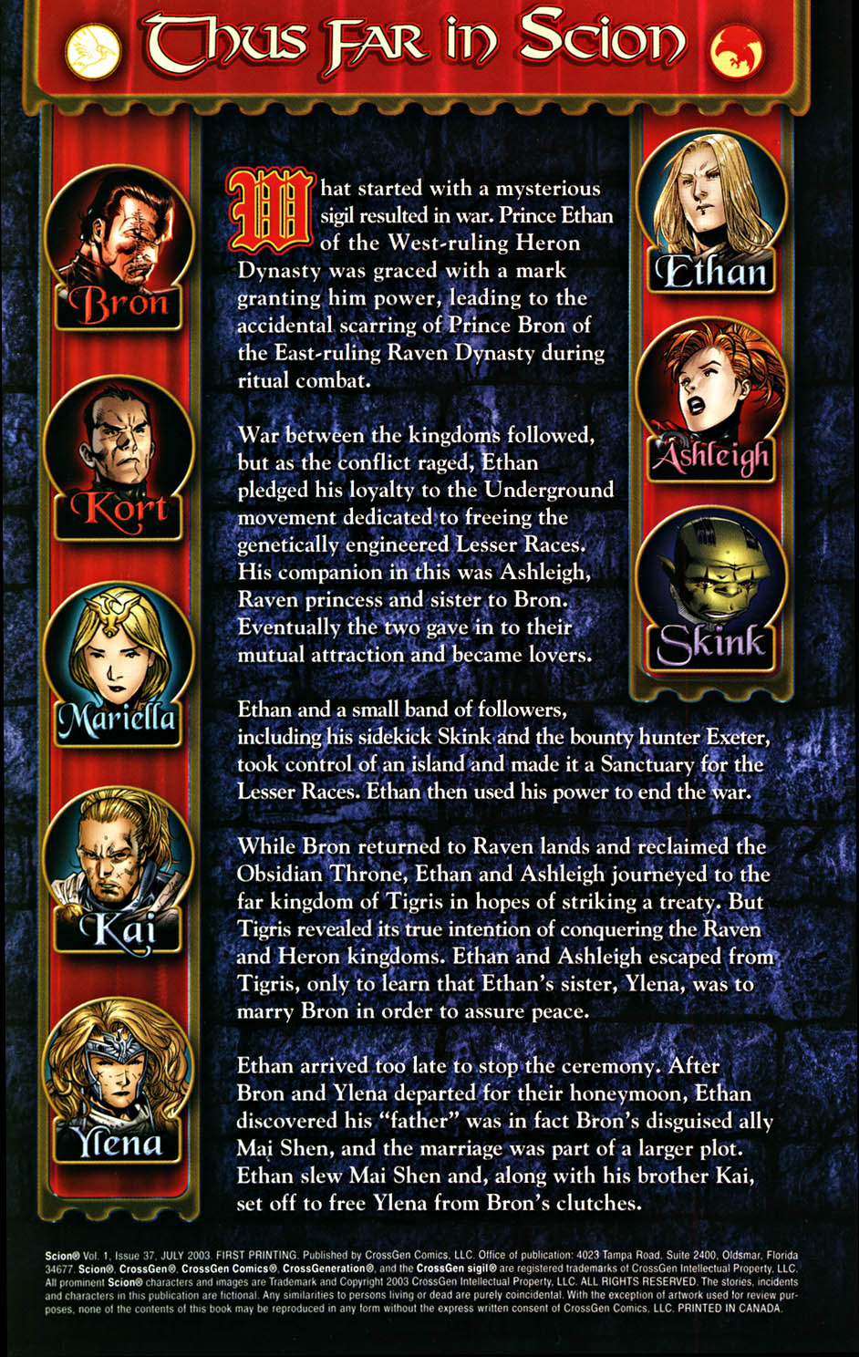 Read online Scion comic -  Issue #37 - 2