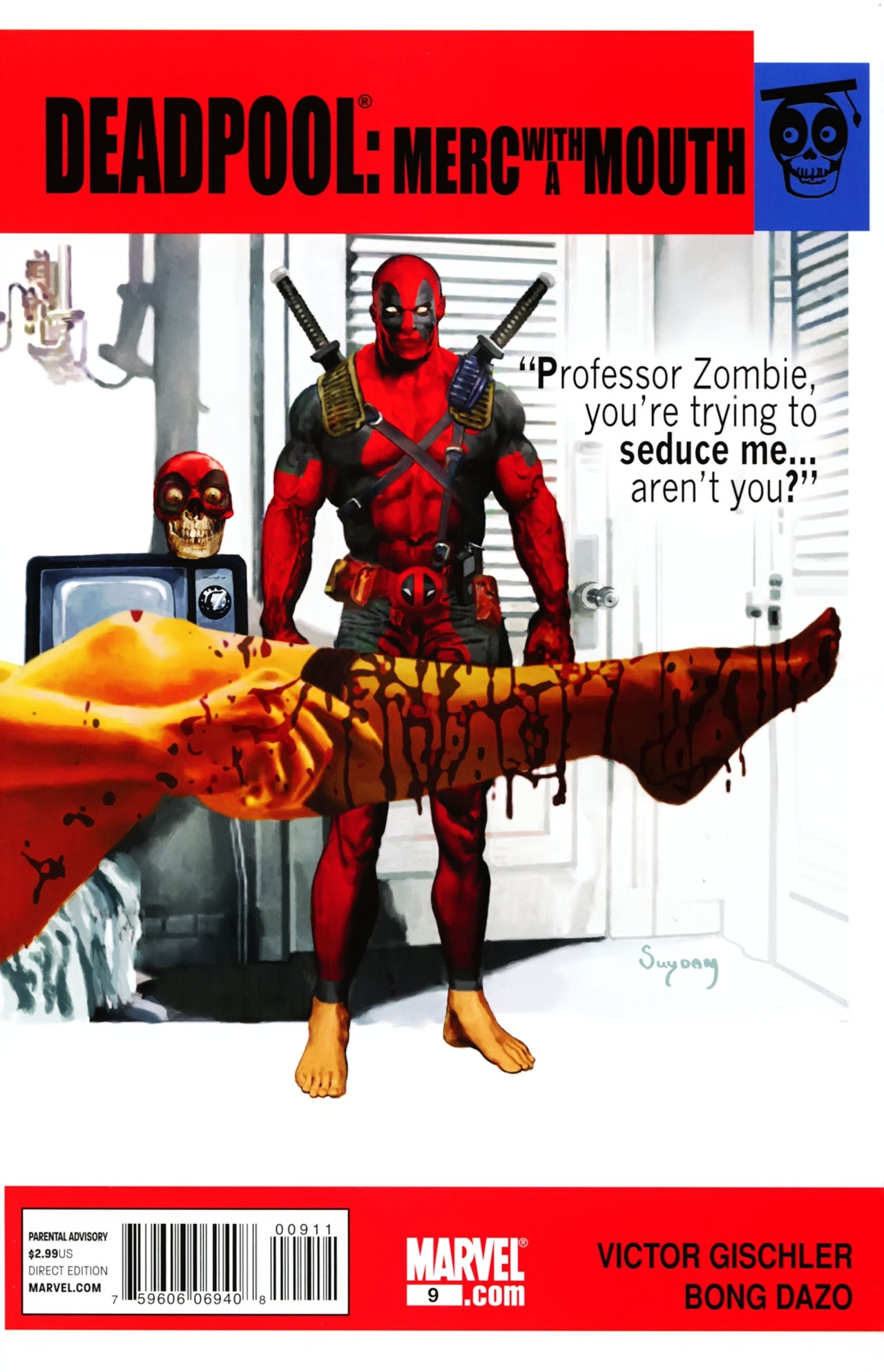 Read online Deadpool: Merc With a Mouth comic -  Issue #9 - 1