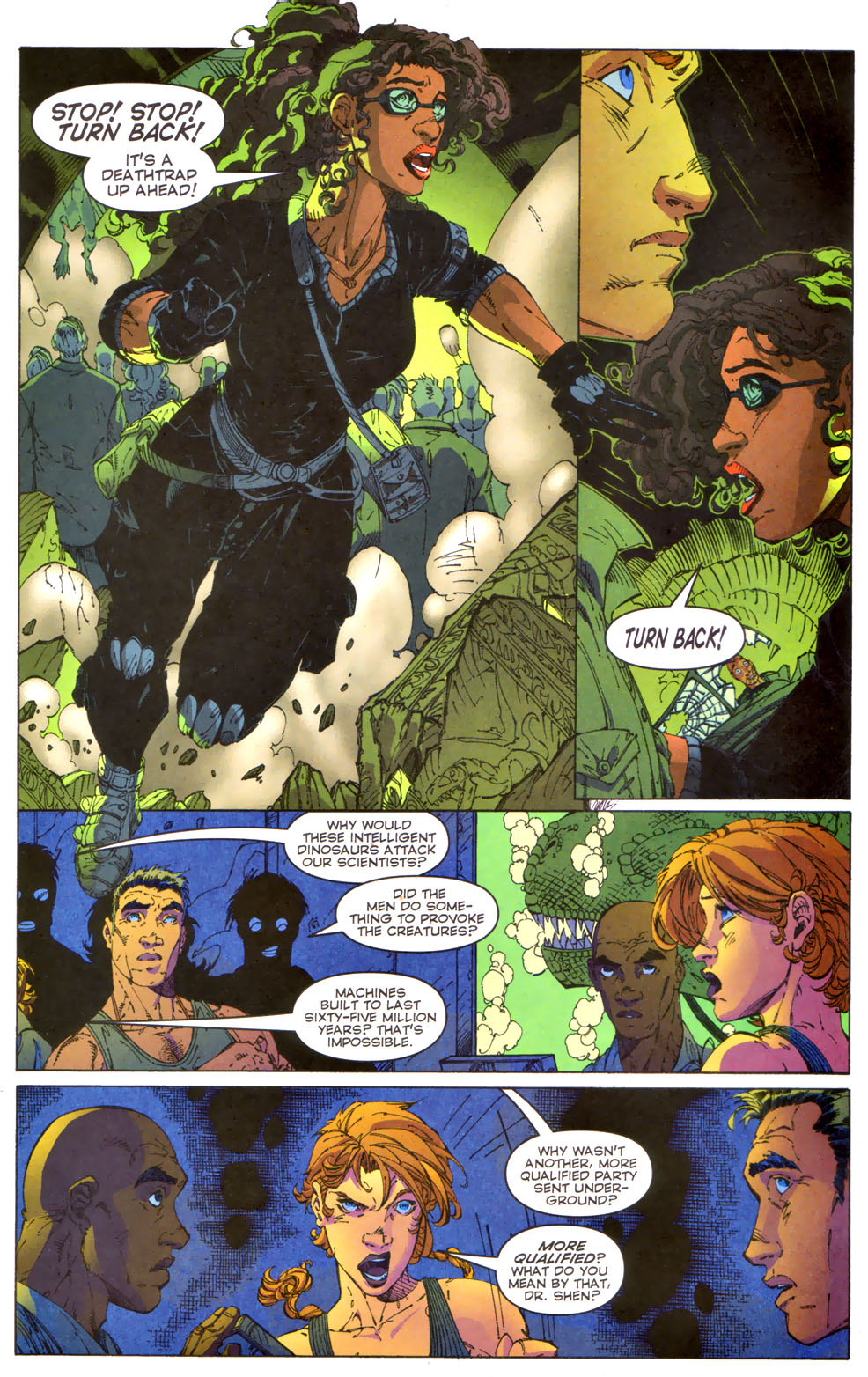 Read online Extinction Event comic -  Issue #3 - 3