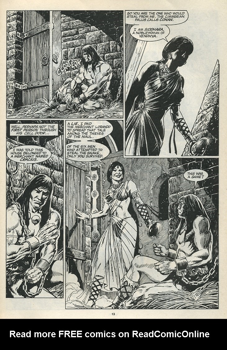Read online The Savage Sword Of Conan comic -  Issue #174 - 15