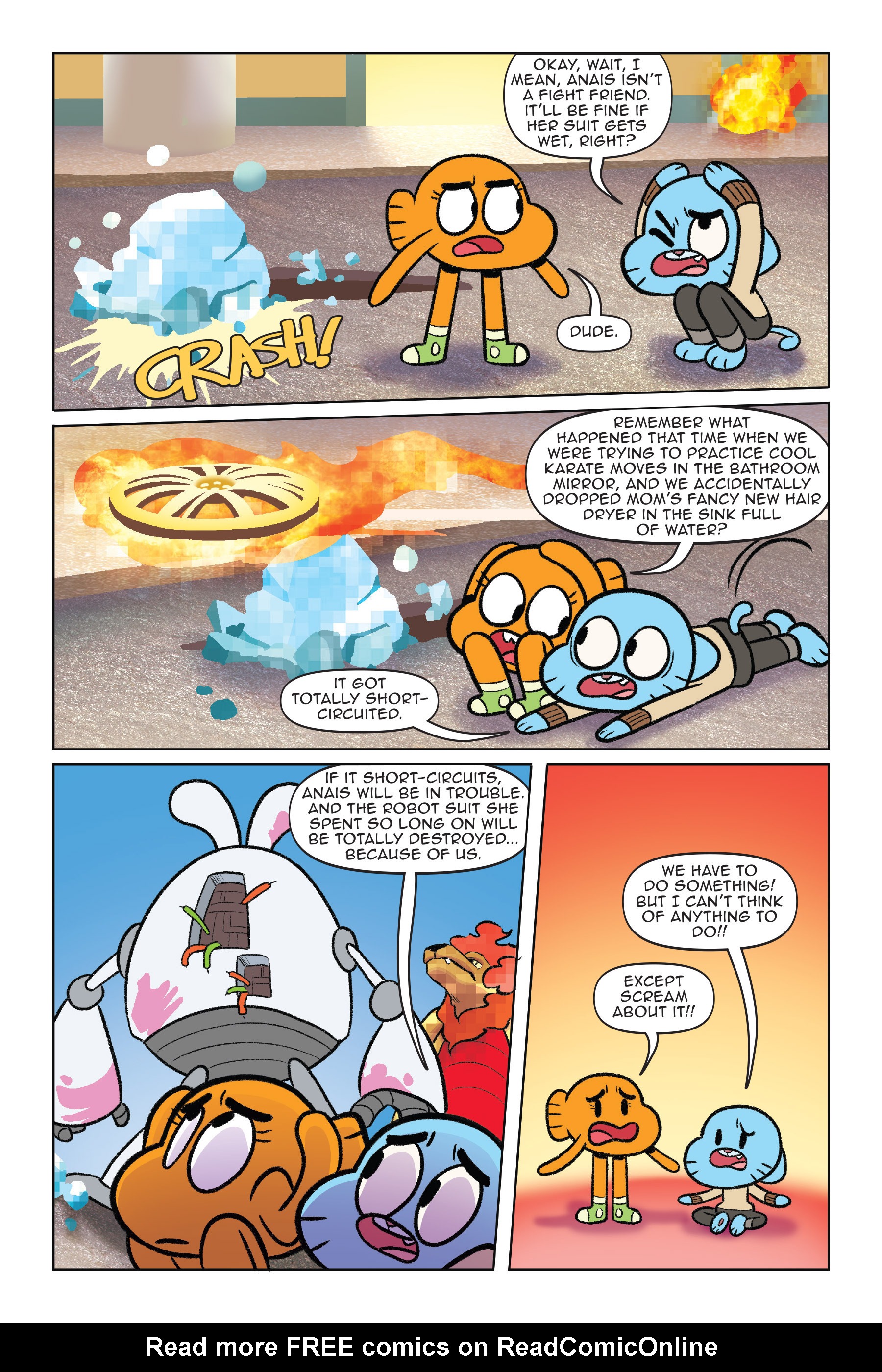 Read online The Amazing World of Gumball: Cheat Code comic -  Issue # Full - 98
