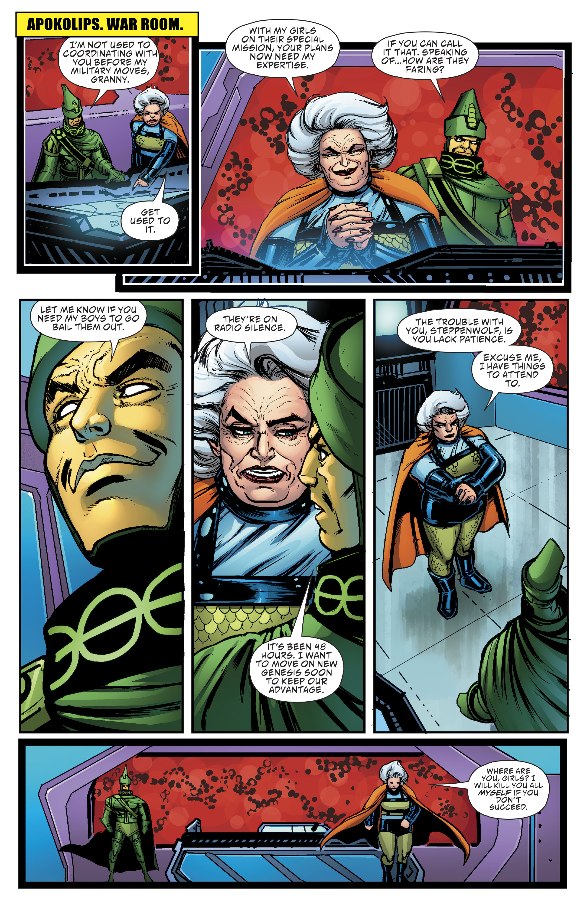 Read online Female Furies comic -  Issue #5 - 13