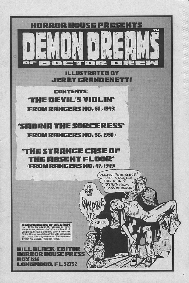 Read online Demon Dreams of Doctor Drew comic -  Issue # Full - 4