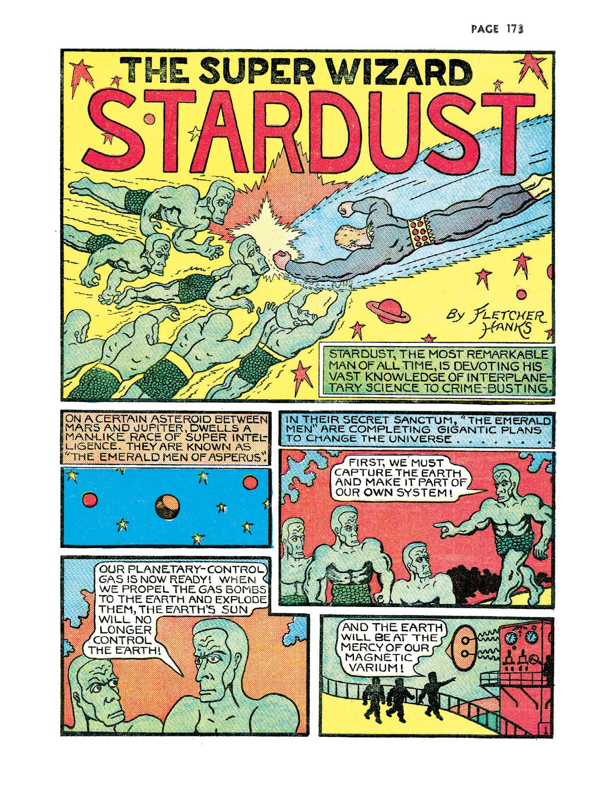 Turn Loose Our Death Rays and Kill Them All!: The Complete Works of Fletcher Hanks issue TPB (Part 3) - Page 5