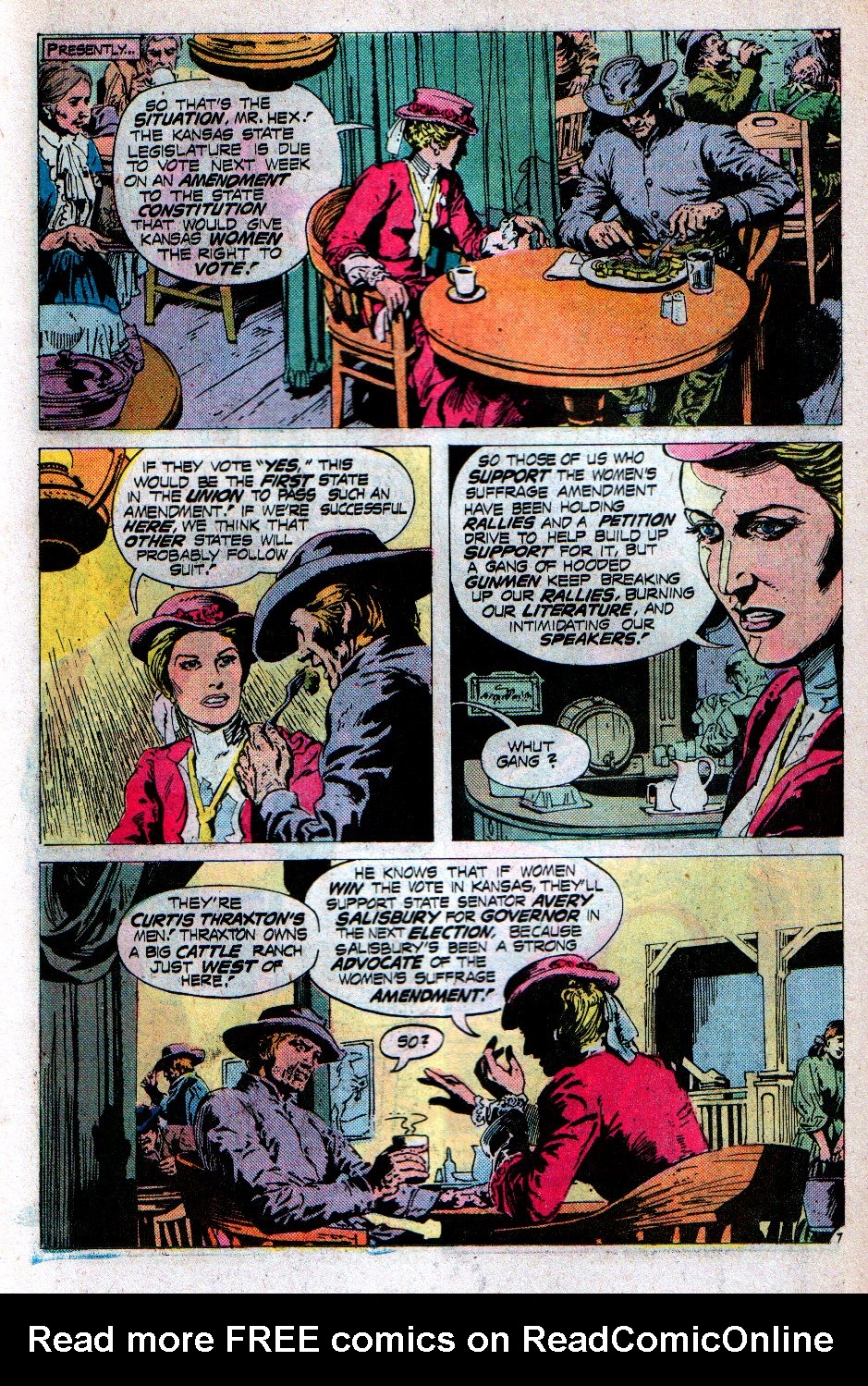 Read online Weird Western Tales (1972) comic -  Issue #27 - 8