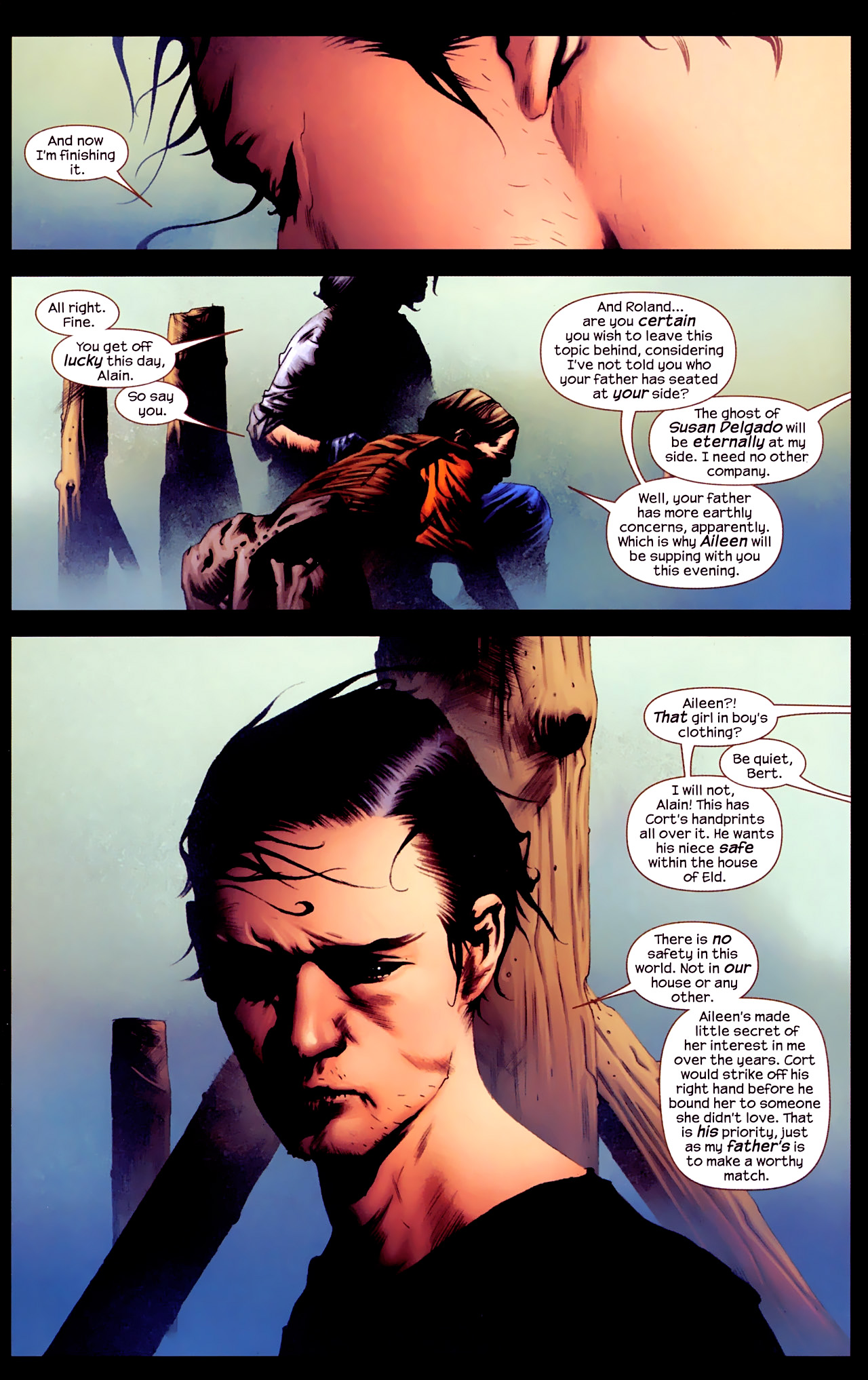 Read online Dark Tower: Treachery comic -  Issue #5 - 7