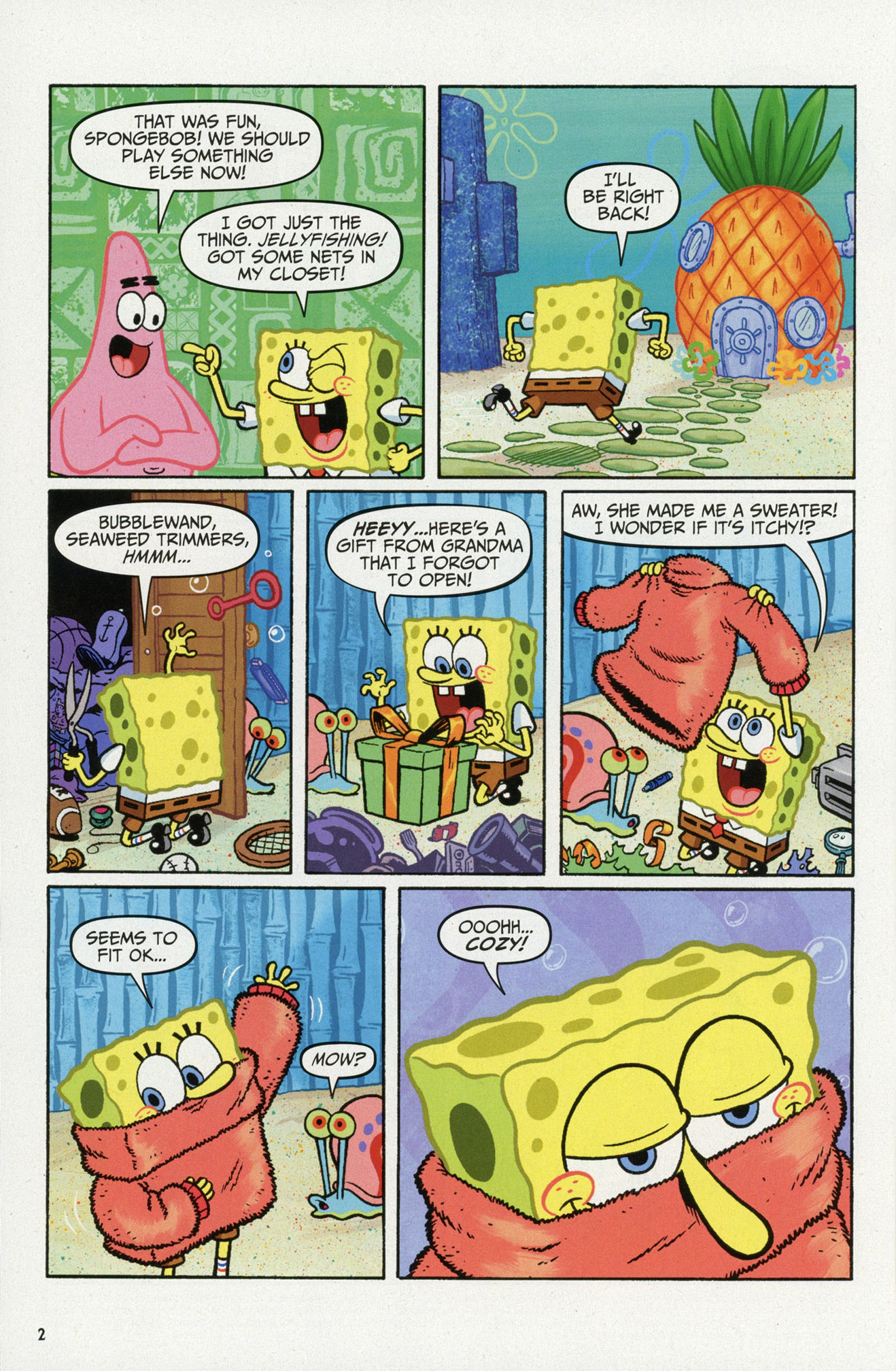 Read online SpongeBob Comics comic -  Issue #38 - 4