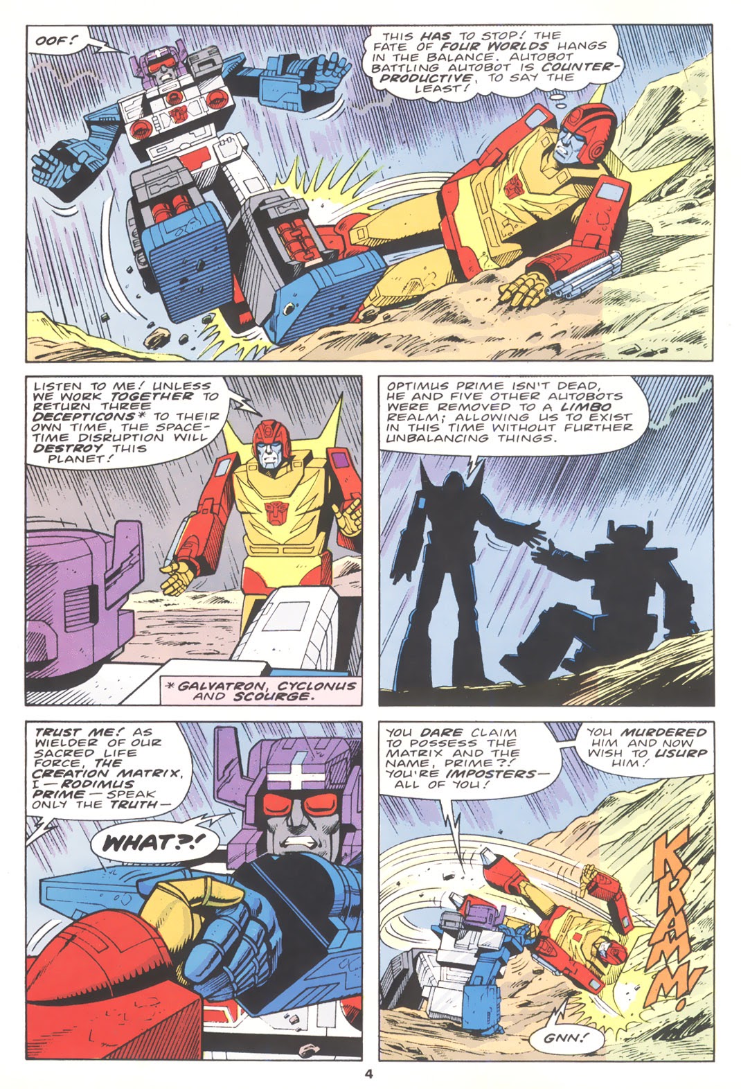 Read online The Transformers (UK) comic -  Issue #201 - 4