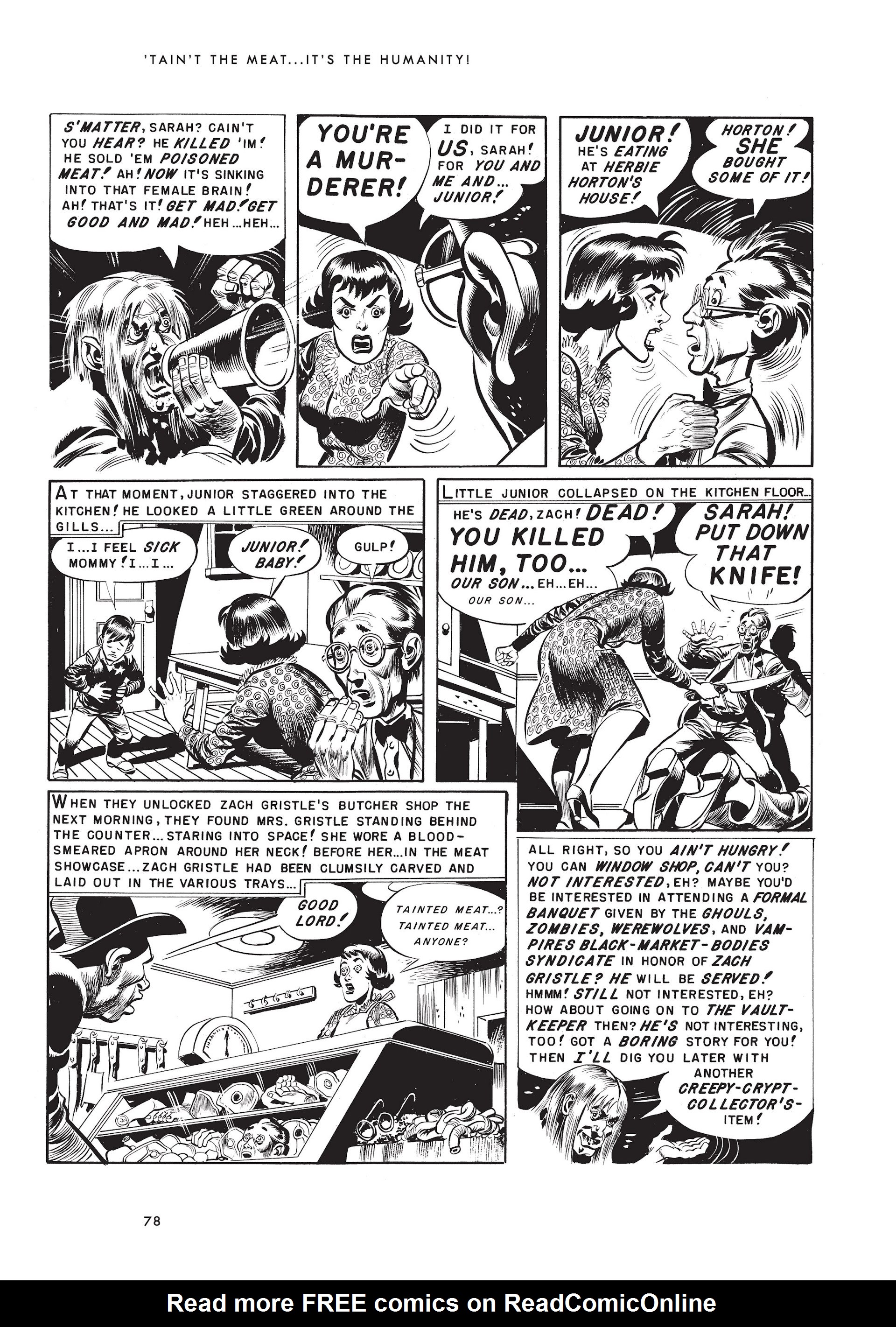 Read online 'Tain't Meat... It's the Humanity! and Other Stories comic -  Issue # TPB (Part 1) - 91