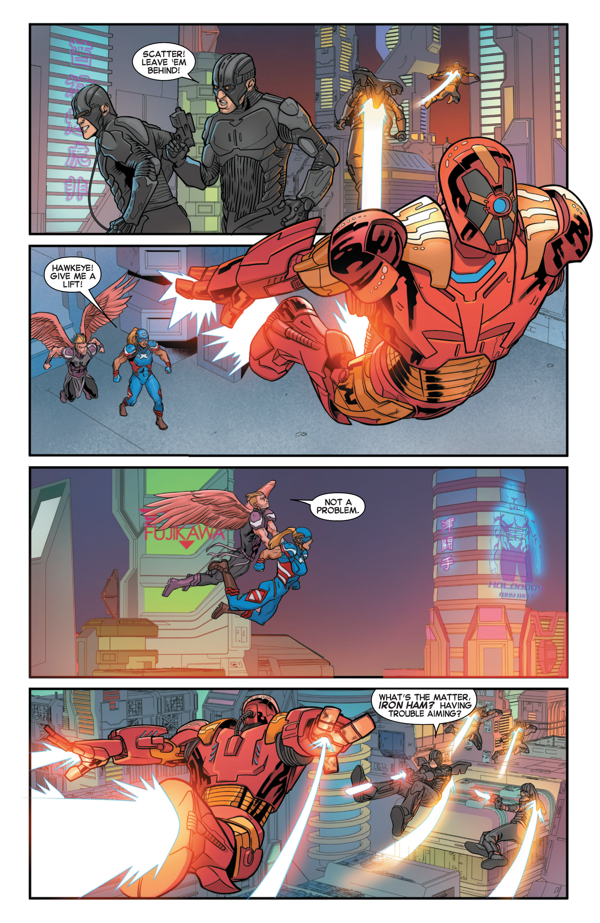 Read online Secret Wars 2099 comic -  Issue #1 - 8