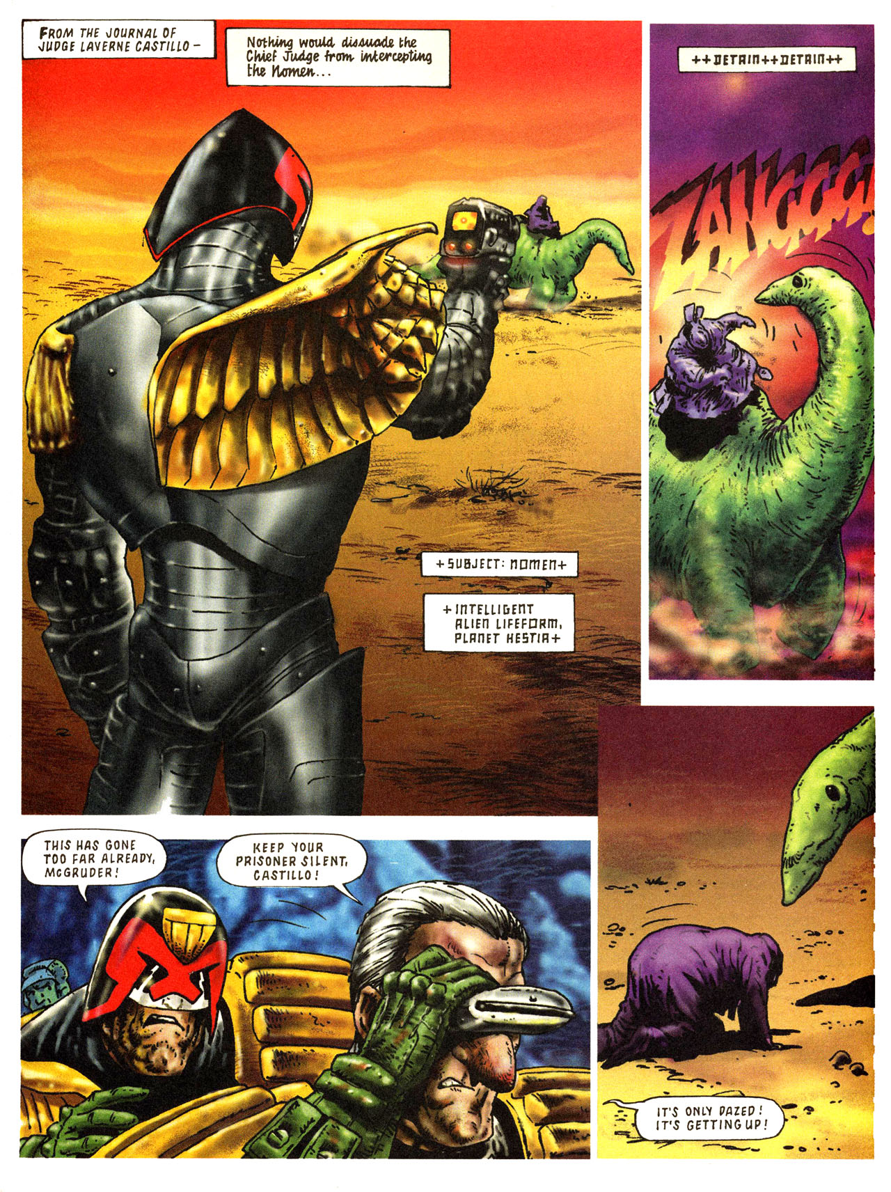Read online Judge Dredd: The Megazine (vol. 2) comic -  Issue #61 - 4