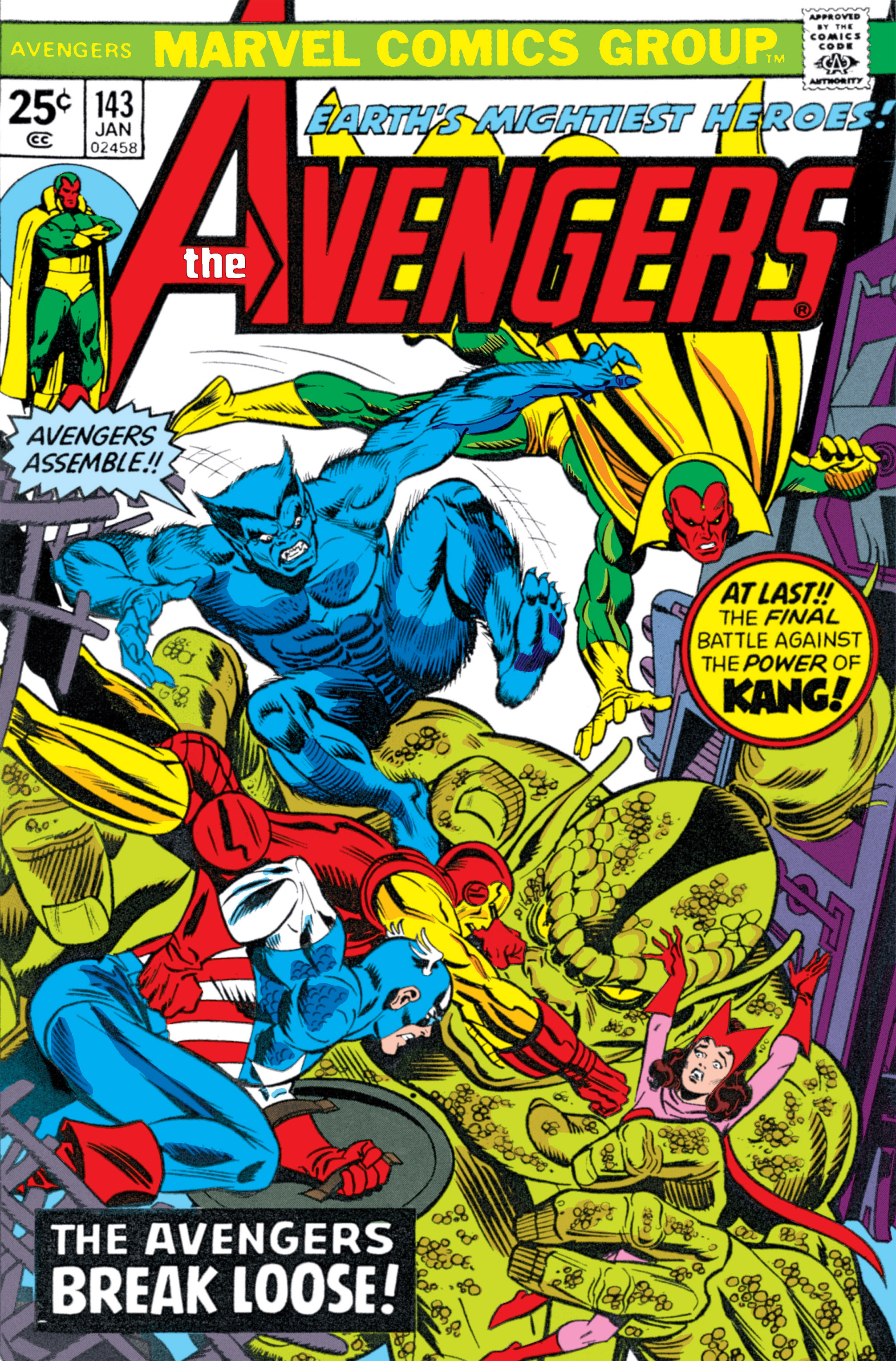 The Avengers (1963) issue 143 - Page 1
