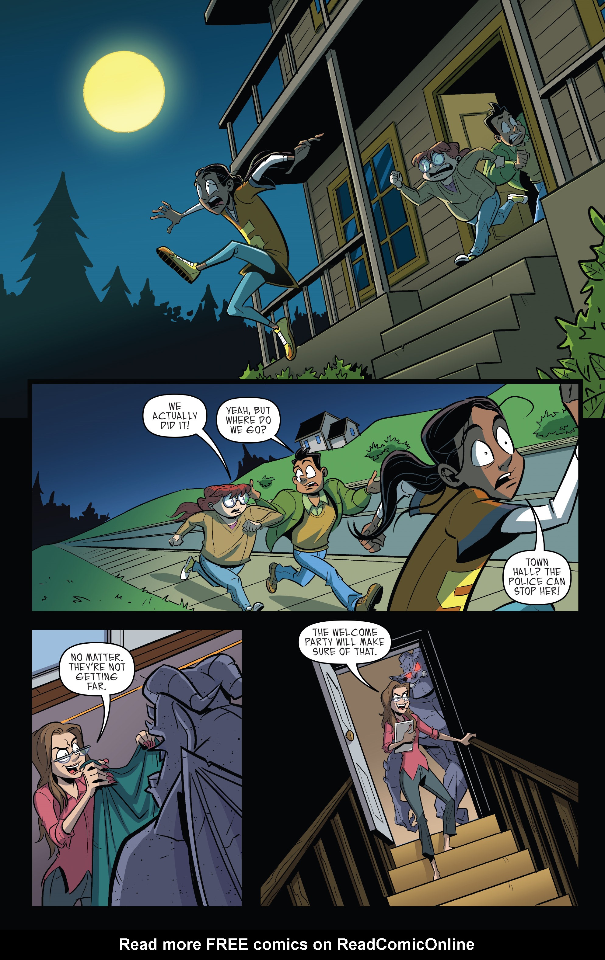 Read online Goosebumps: Horrors of the Witch House comic -  Issue #3 - 8