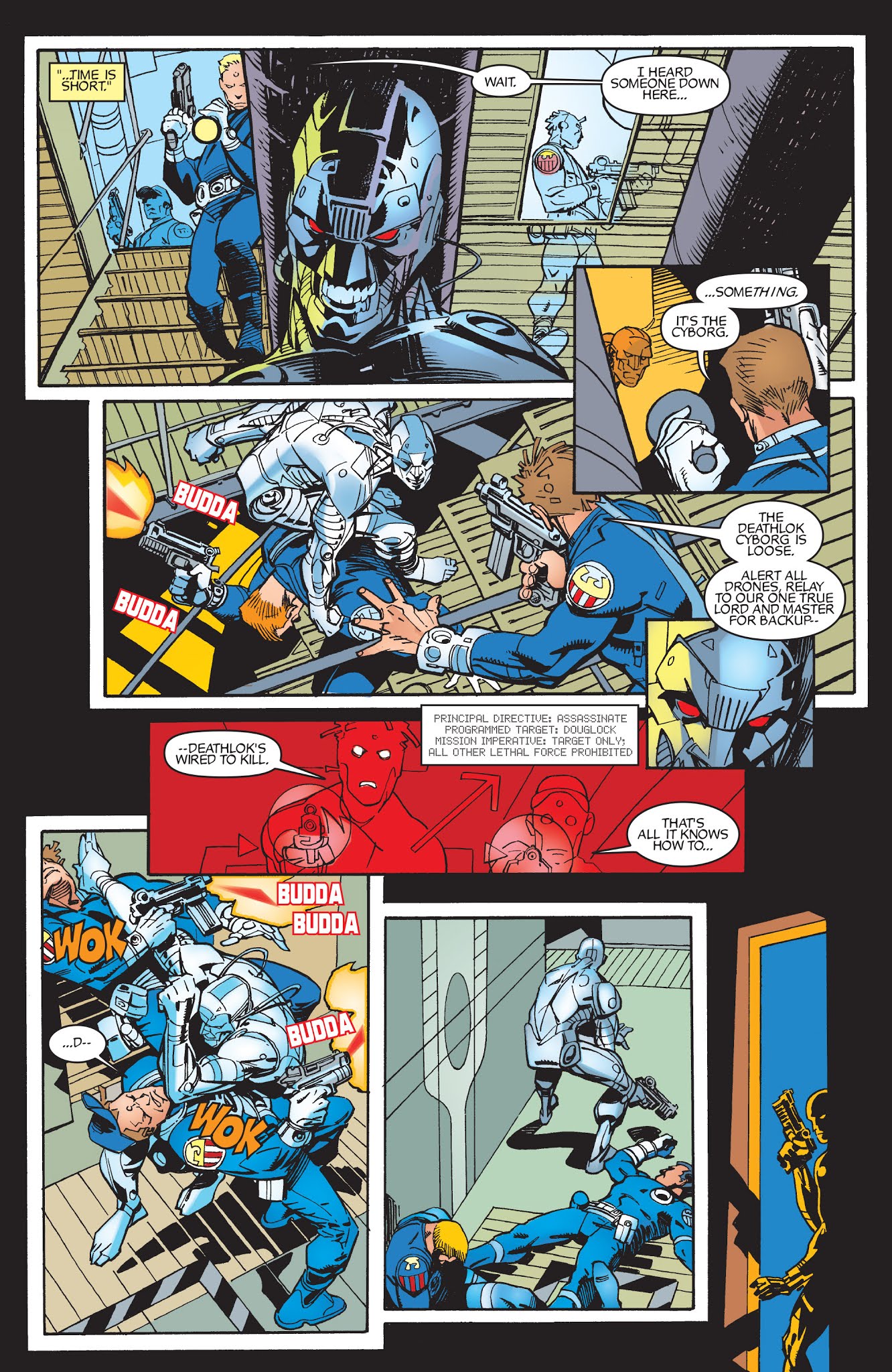Read online Deathlok: Rage Against the Machine comic -  Issue # TPB - 164