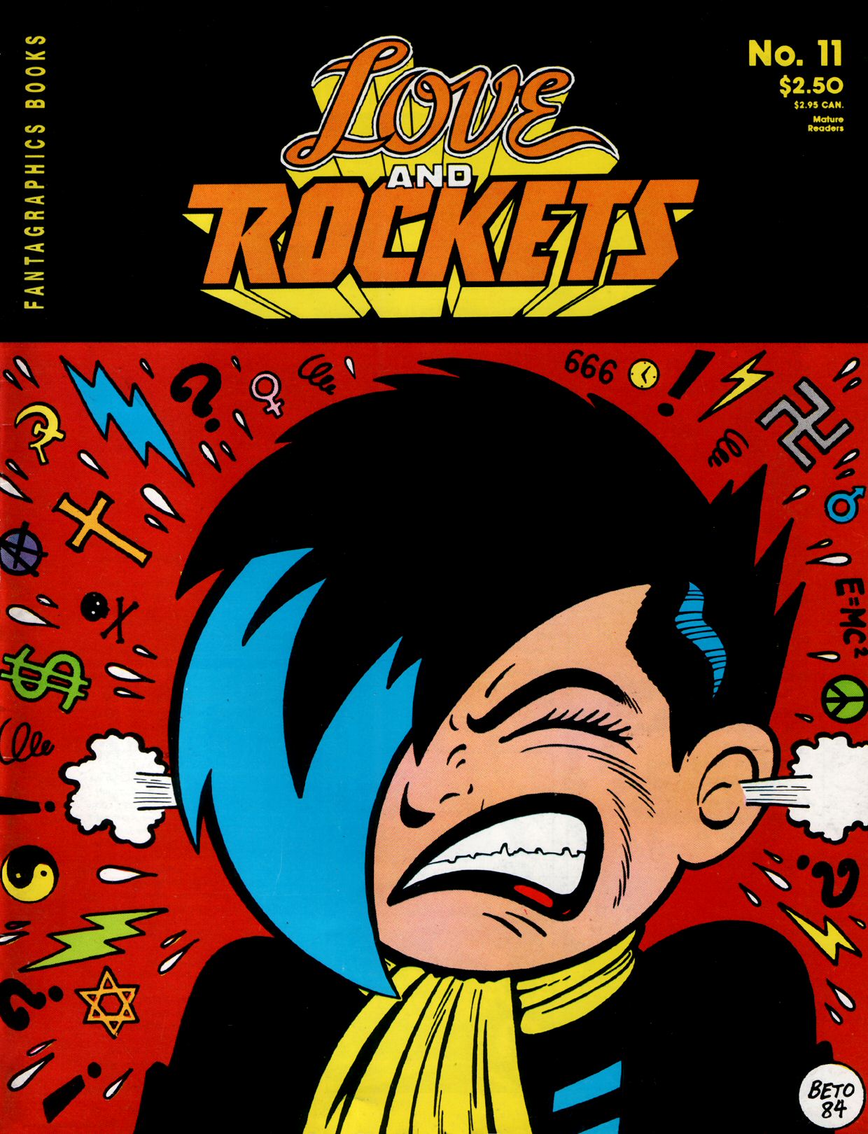 Read online Love and Rockets (1982) comic -  Issue #11 - 1