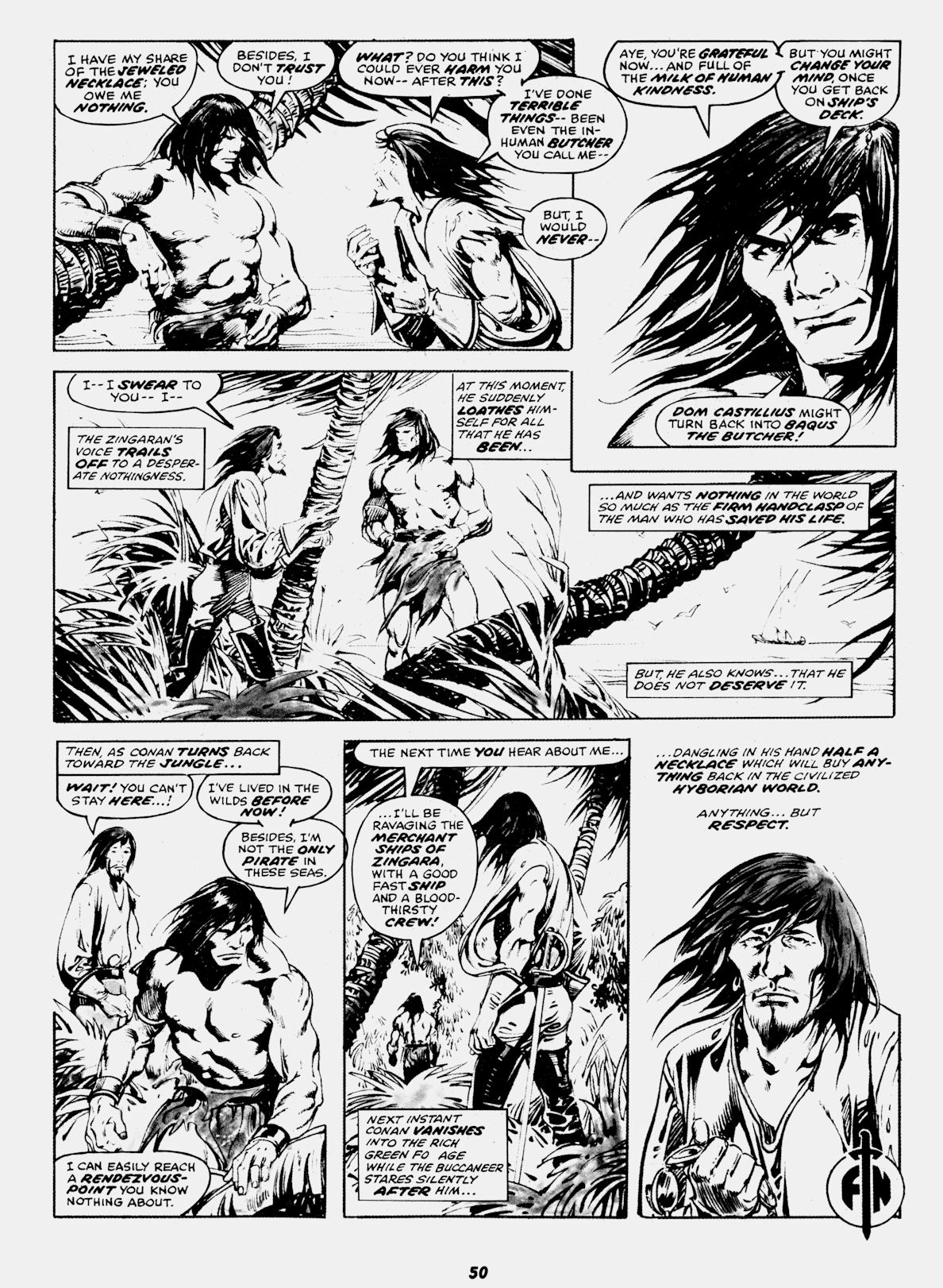 Read online Conan Saga comic -  Issue #71 - 52