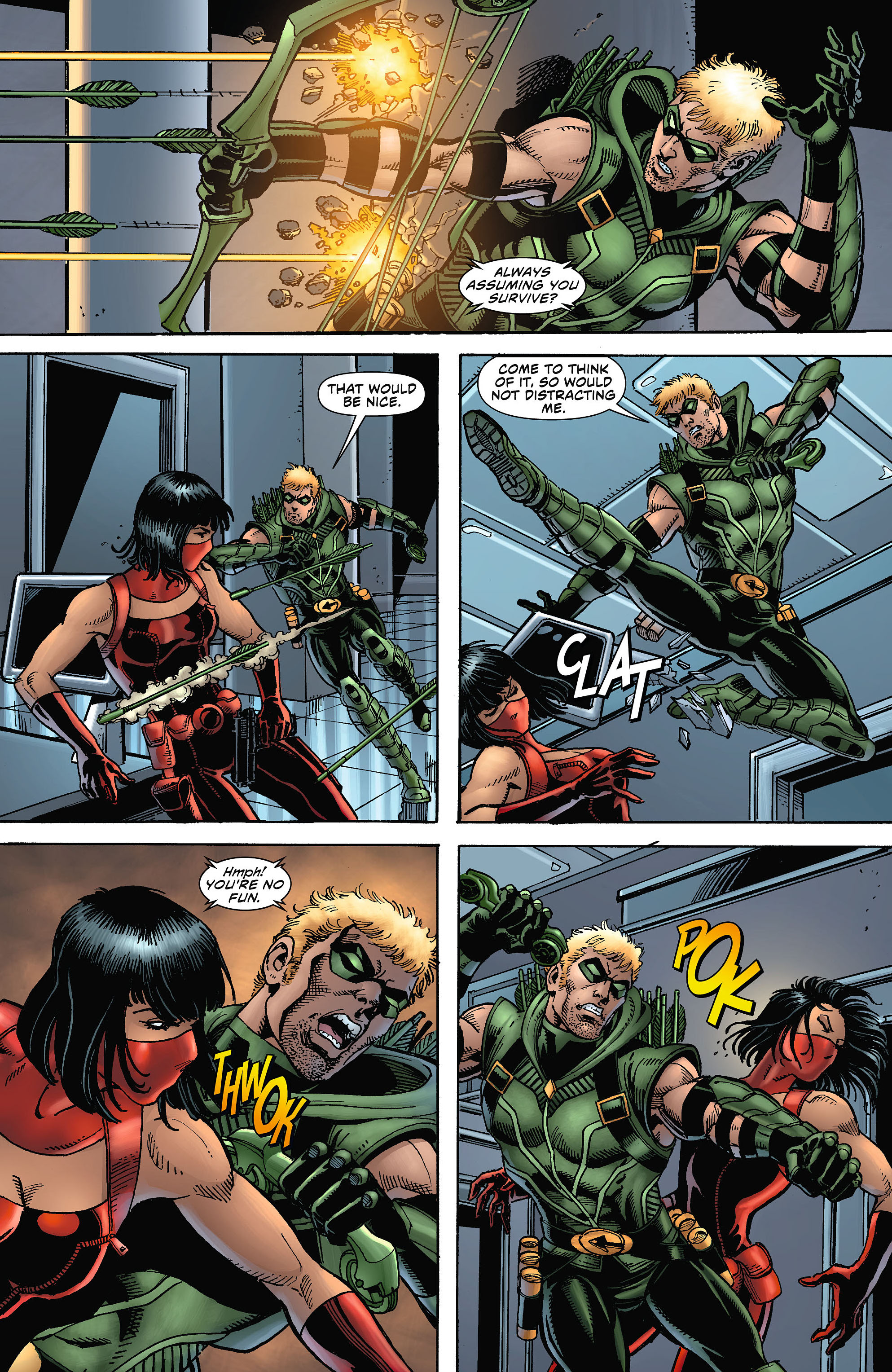 Read online Green Arrow (2011) comic -  Issue #4 - 16