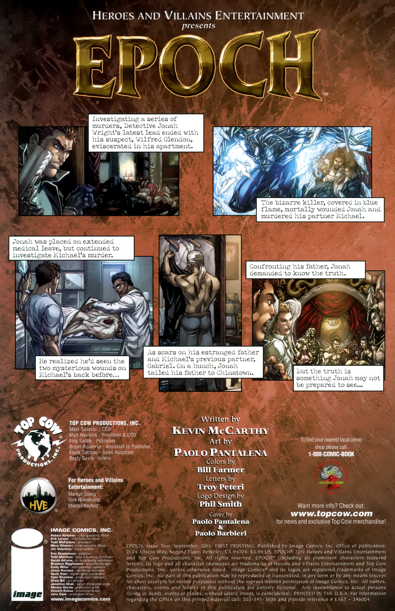 Read online Epoch comic -  Issue #2 - 2