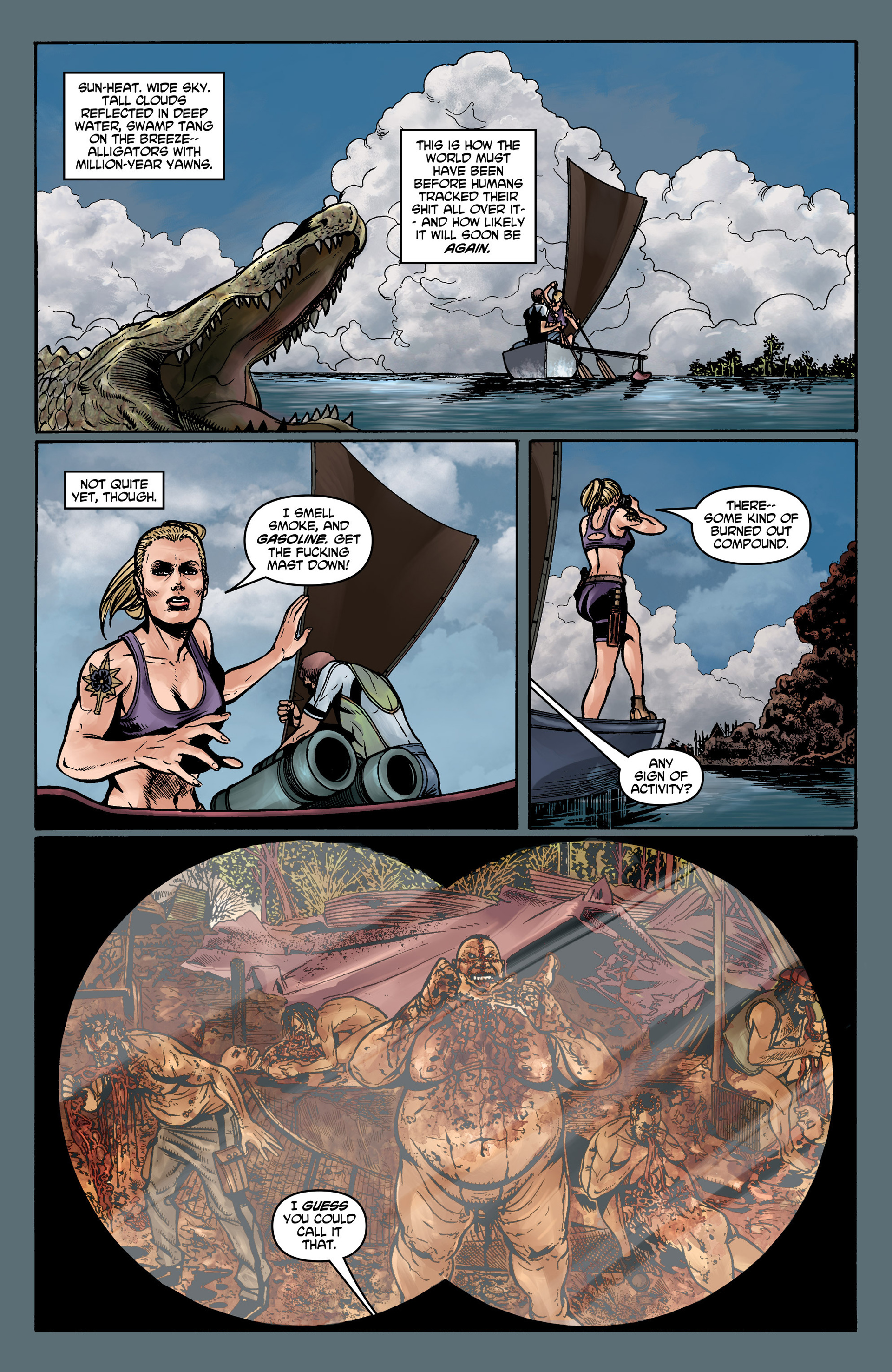 Read online Crossed: Badlands comic -  Issue #6 - 19